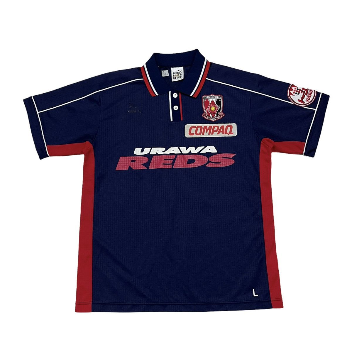 Japanese Brand × Vintage Vintage 90s Urawa Reds J League Jersey Japan Team Size US L / EU 52-54 / 3 - 1 Thumbnail
