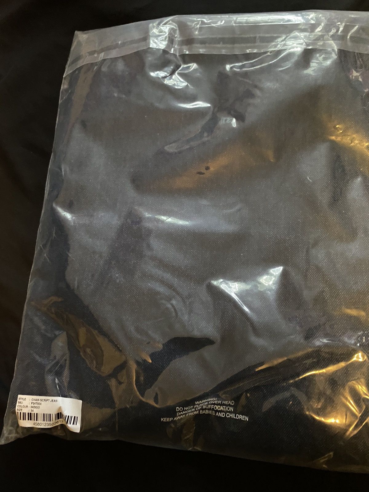Palace Palace Chain Script Jean Indigo 34 Size US 34 / EU 50 - 6 Thumbnail