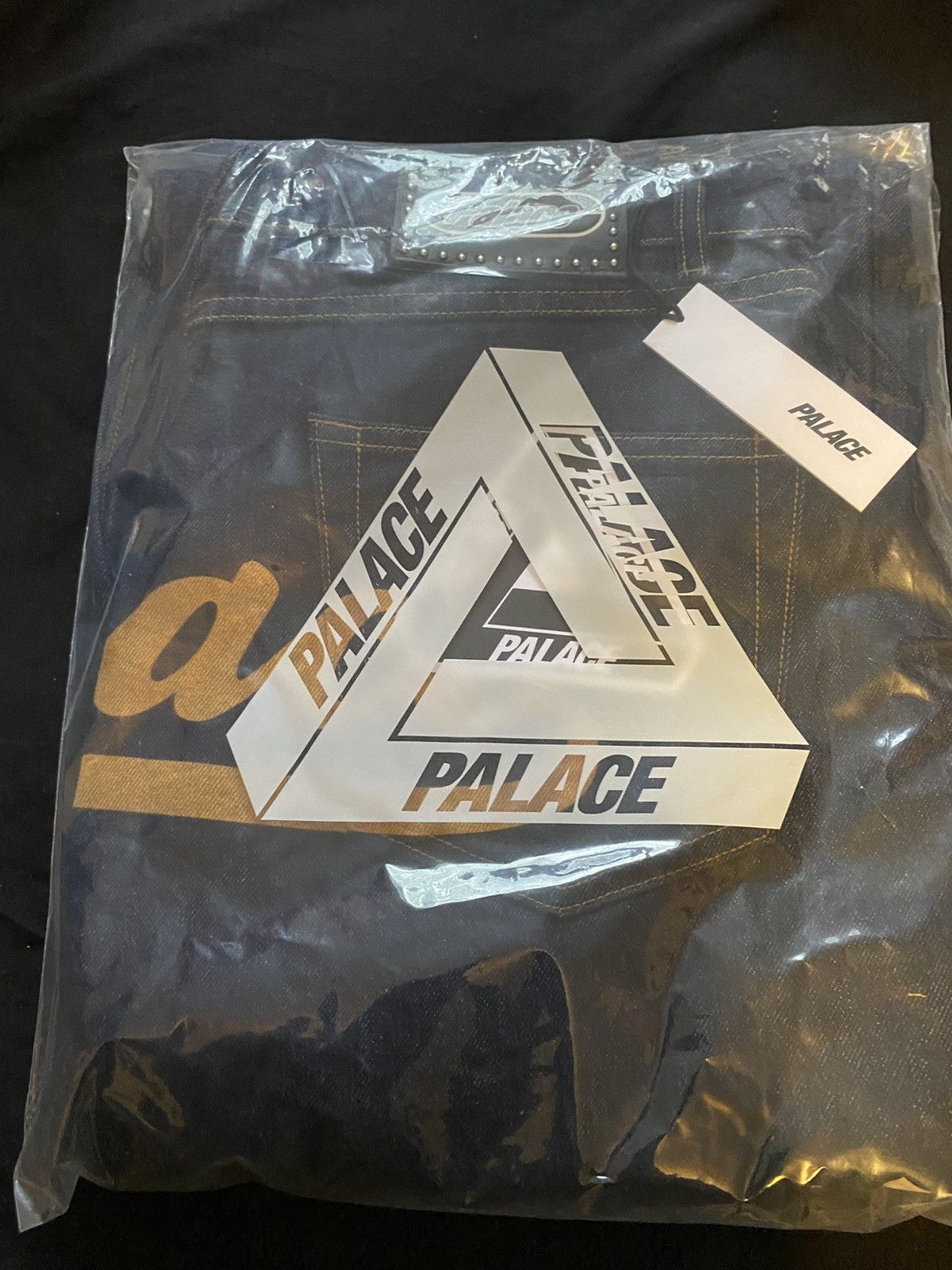 Palace Palace Chain Script Jean Indigo 34 Size US 34 / EU 50 - 4 Thumbnail