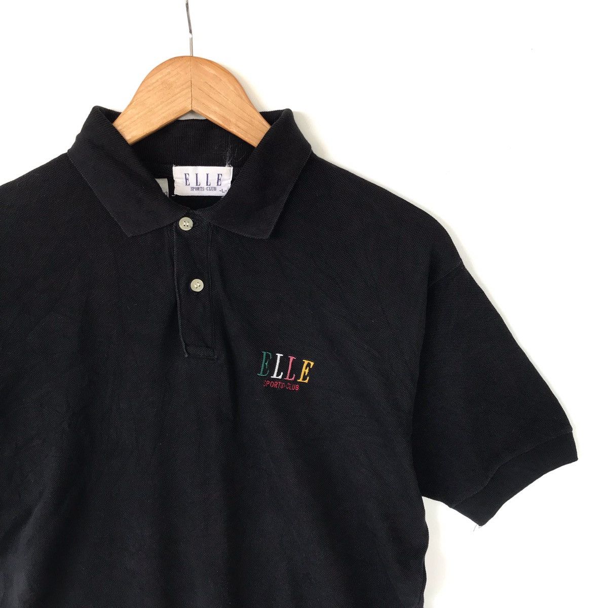 Designer × Other ELLE Sports Club Polo Shirt Size US L / EU 52-54 / 3 - 3 Thumbnail