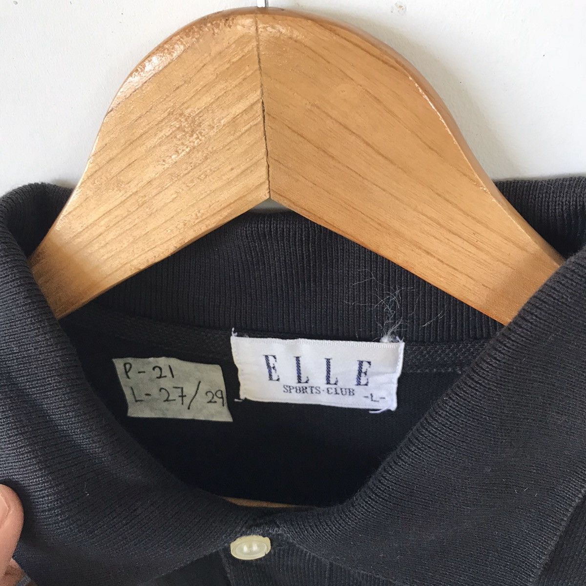 Designer × Other ELLE Sports Club Polo Shirt Size US L / EU 52-54 / 3 - 4 Thumbnail