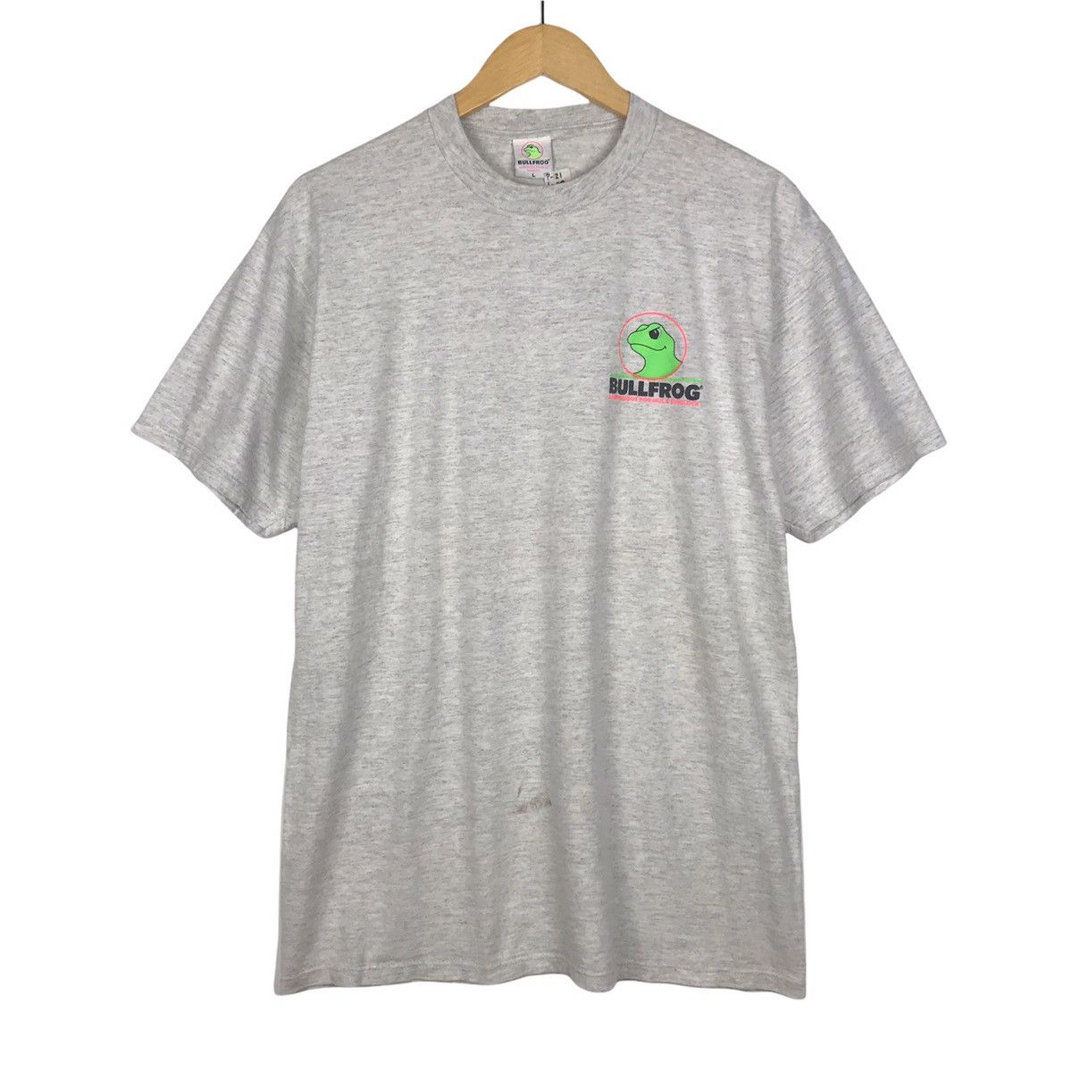 Vintage Vintage 90s Bullfrog Sunblock Surf Graphic Size US L / EU 52-54 / 3 - 2 Thumbnail