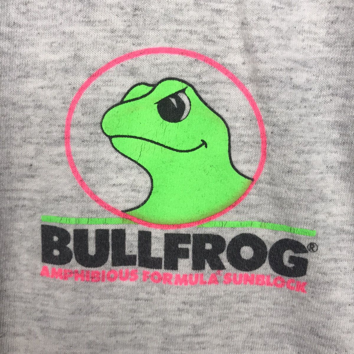 Vintage Vintage 90s Bullfrog Sunblock Surf Graphic Size US L / EU 52-54 / 3 - 7 Thumbnail