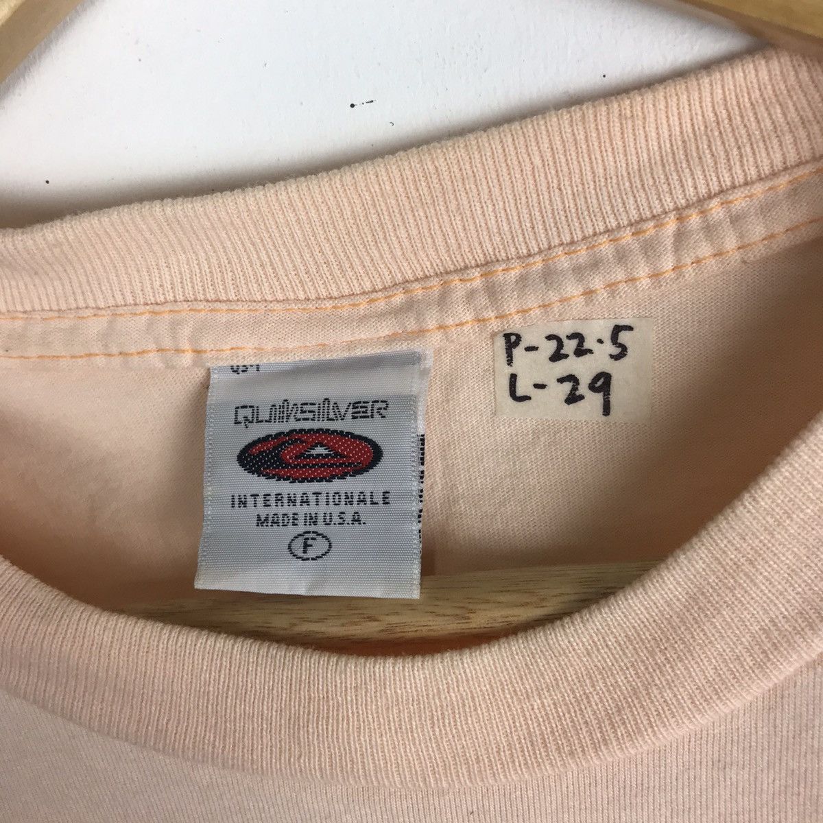 Quiksilver × Vintage Vintage 90s Quiksilver Tees Size US L / EU 52-54 / 3 - 8 Thumbnail