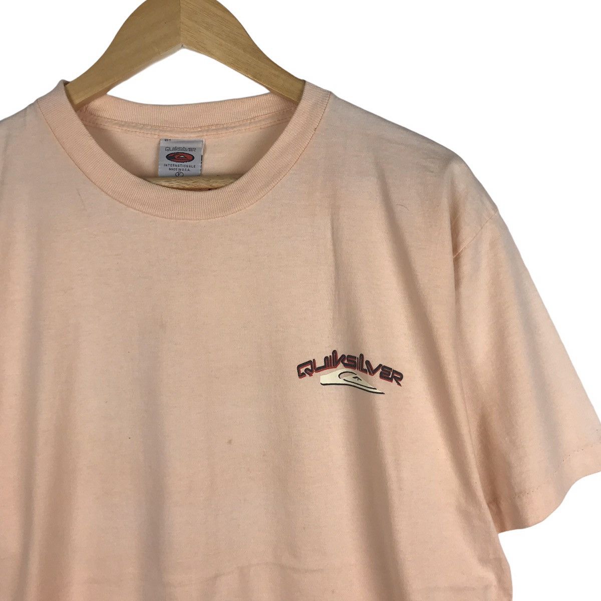 Quiksilver × Vintage Vintage 90s Quiksilver Tees Size US L / EU 52-54 / 3 - 4 Thumbnail