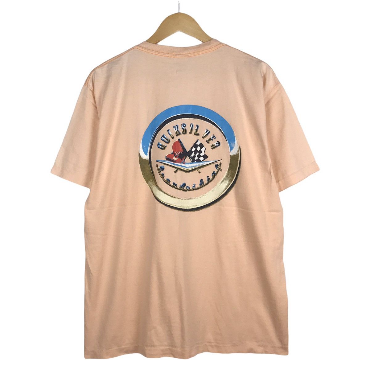 Quiksilver × Vintage Vintage 90s Quiksilver Tees Size US L / EU 52-54 / 3 - 1 Thumbnail