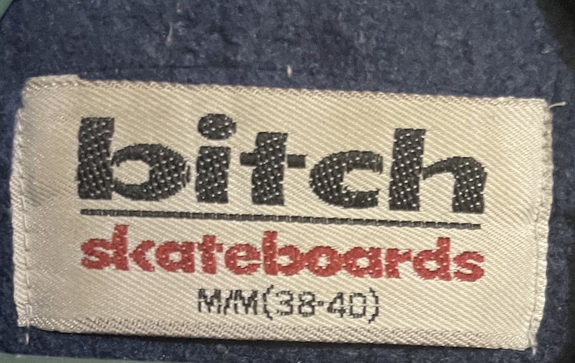 Japanese Brand VINTAGE BITCH SKATEBOARDS FLEECE JACKET Size US M / EU 48-50 / 2 - 3 Thumbnail
