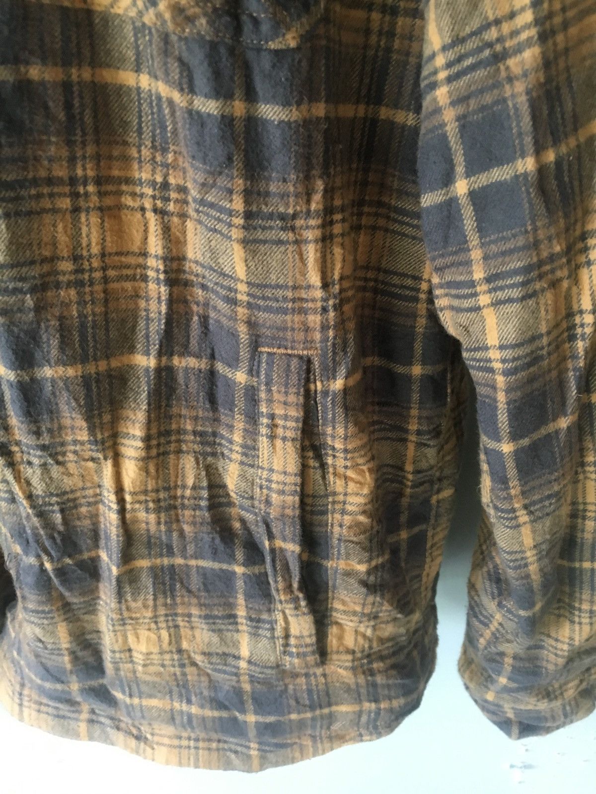 Japanese Brand UNIQLO YELLOW CHECK SIZE L SHIRT BUTTON UP Size US L / EU 52-54 / 3 - 5 Thumbnail