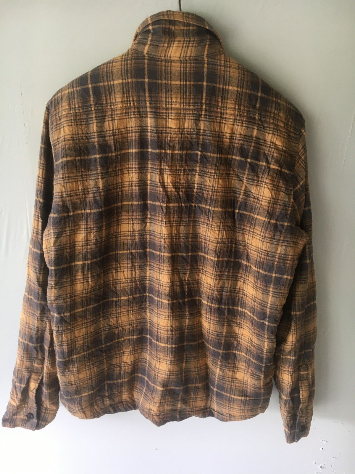 Japanese Brand UNIQLO YELLOW CHECK SIZE L SHIRT BUTTON UP Size US L / EU 52-54 / 3 - 2 Thumbnail