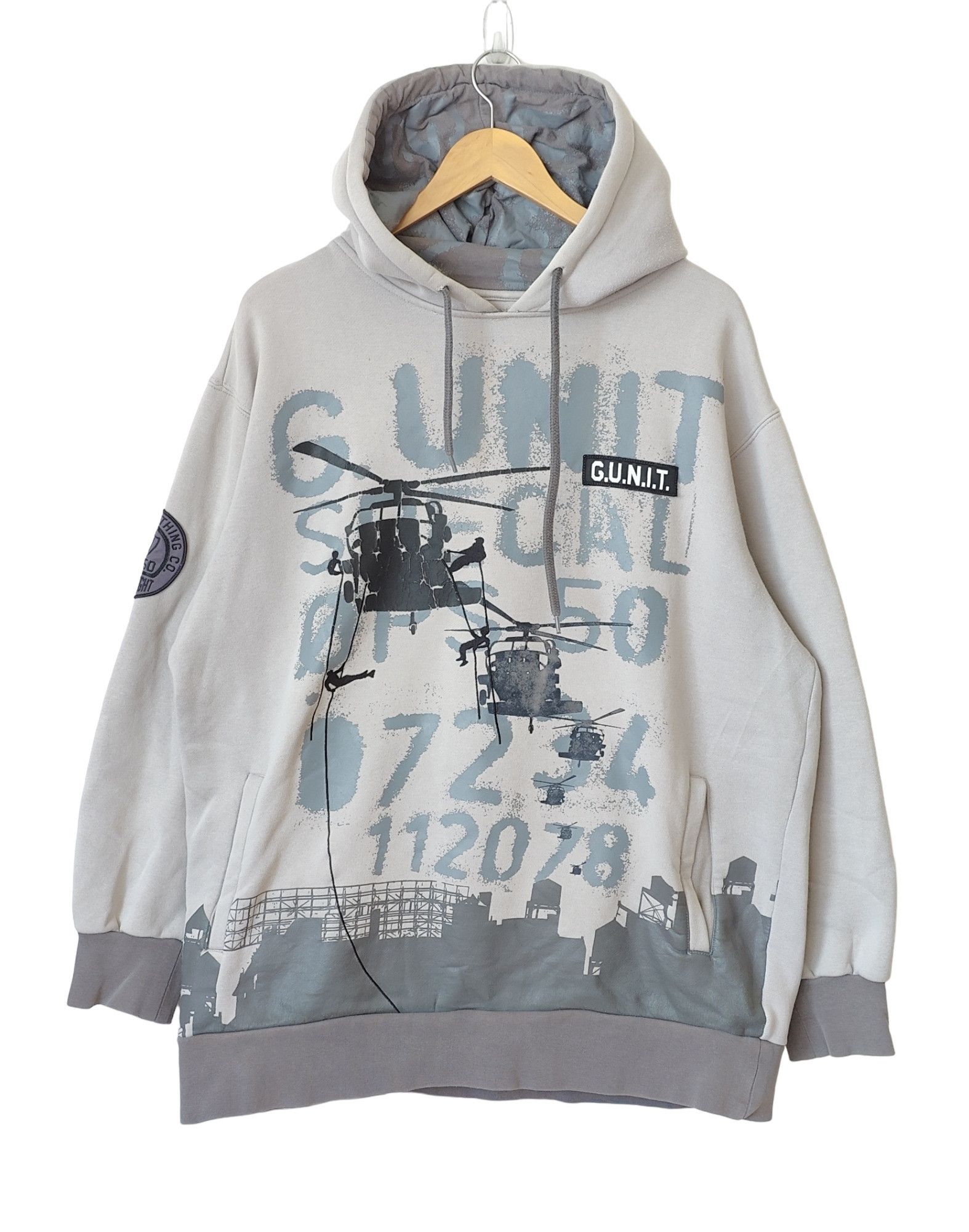 G-Unit × Vintage G Unit Vintage Y2K Helicopters RARE Hoodie 50 Cent Size US XL / EU 56 / 4 - 1 Thumbnail