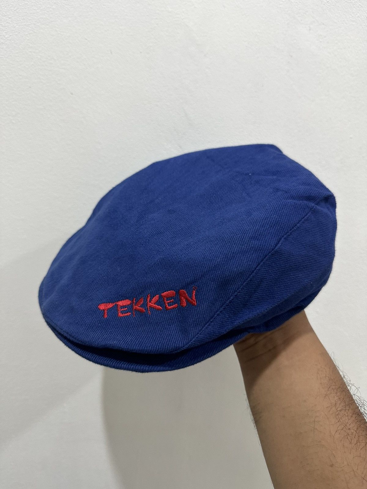 image of Vintage VTG 90's Tekken 3 Namco Flat Hat in Blue, Men's