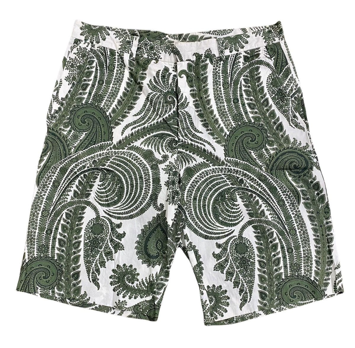 Givenchy 🔥LAST CALL‼️Givenchy Paisley Bermuda Summer Shorts Size US 32 / EU 48 - 3 Thumbnail