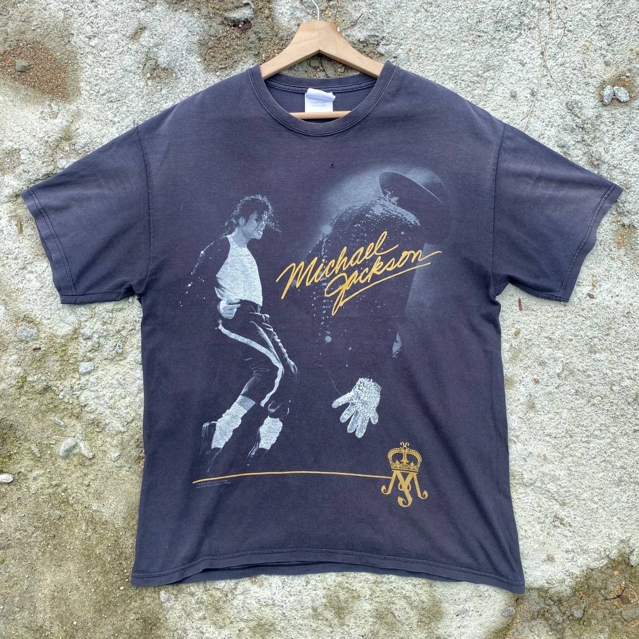 Band Tees × Michael Jackson × Vintage Vintage michael jackson sun faded tee Size US L / EU 52-54 / 3 - 1 Thumbnail