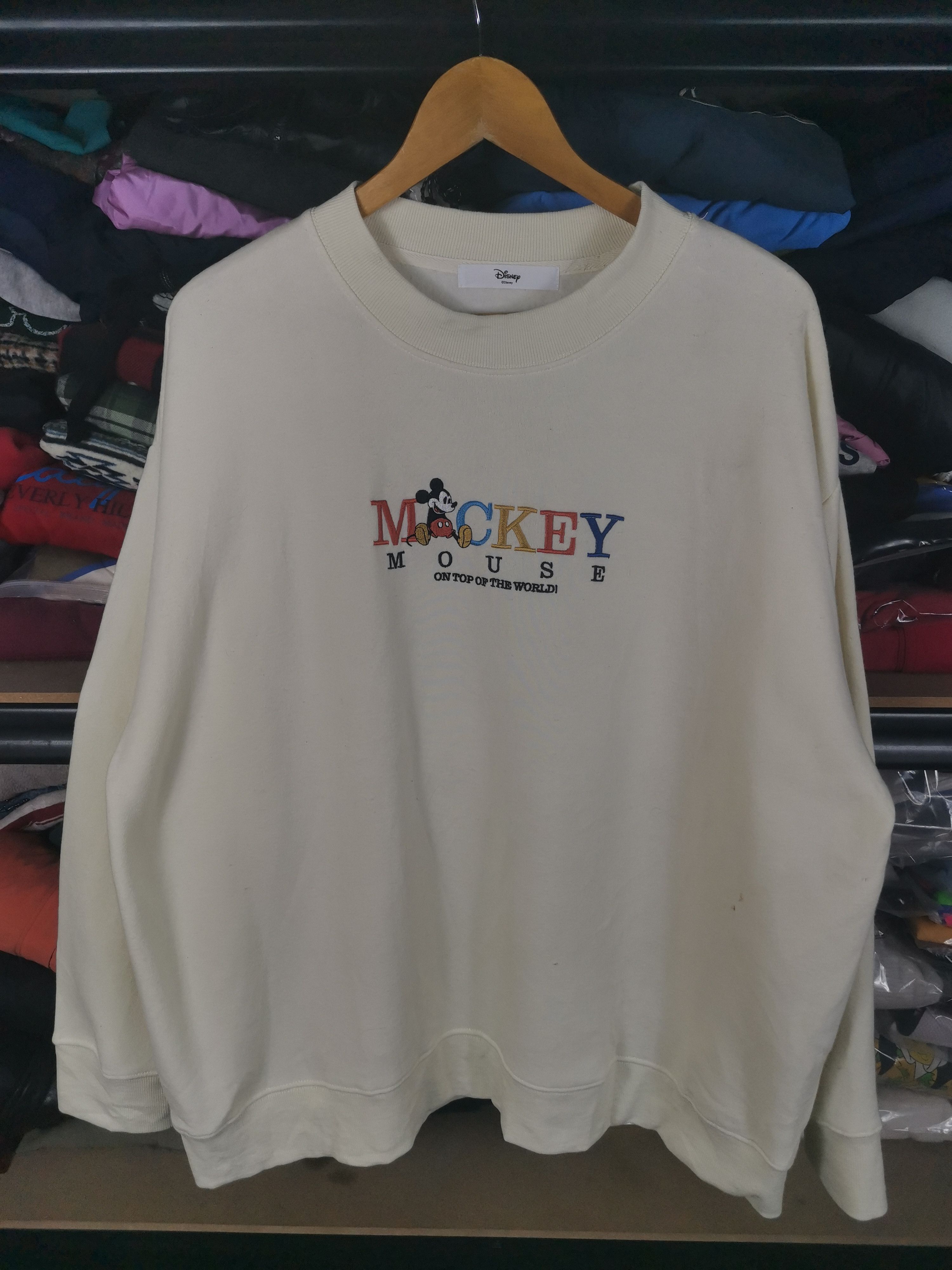 Disney Vintage Disney Mickey Mouse Crewneck Sweatshirt Size US XXL / EU 58 / 5 - 1 Thumbnail