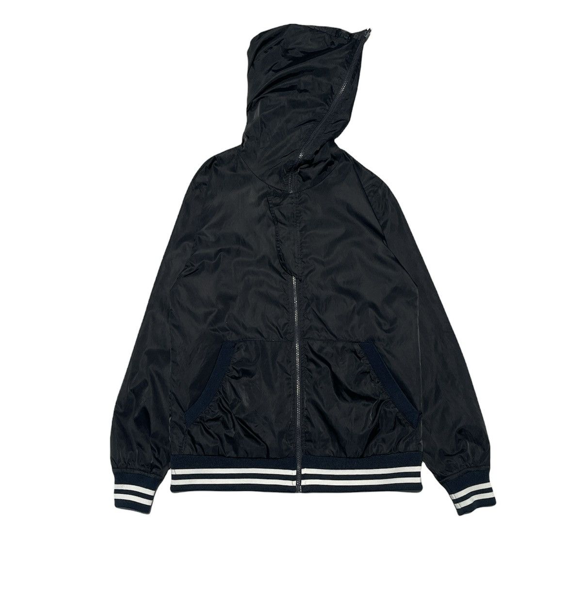 NUMBER (N)INE Tops Number⑨ STAND TRACK JACKET / Number Nine Small Logo  Print Stand Neck Sweat Track Jacket