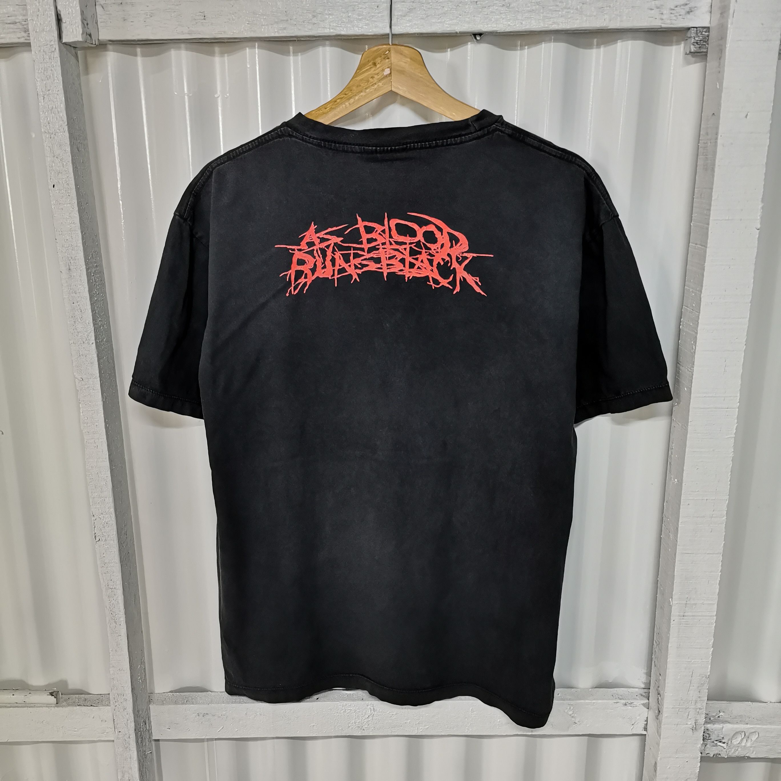 Band Tees × Vintage Vintage As Blood Runs Black tee Size US M / EU 48-50 / 2 - 6 Thumbnail