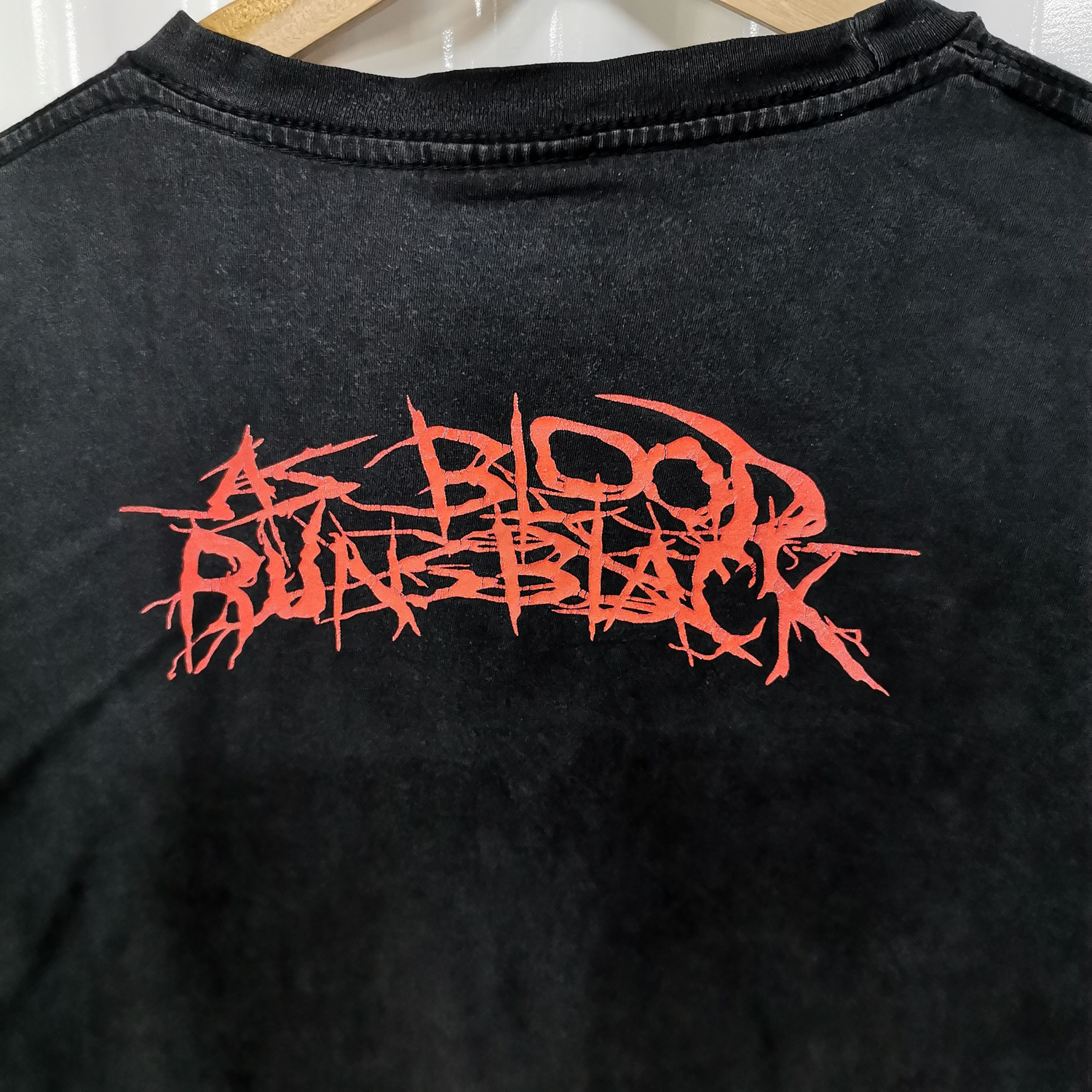 Band Tees × Vintage Vintage As Blood Runs Black tee Size US M / EU 48-50 / 2 - 5 Thumbnail