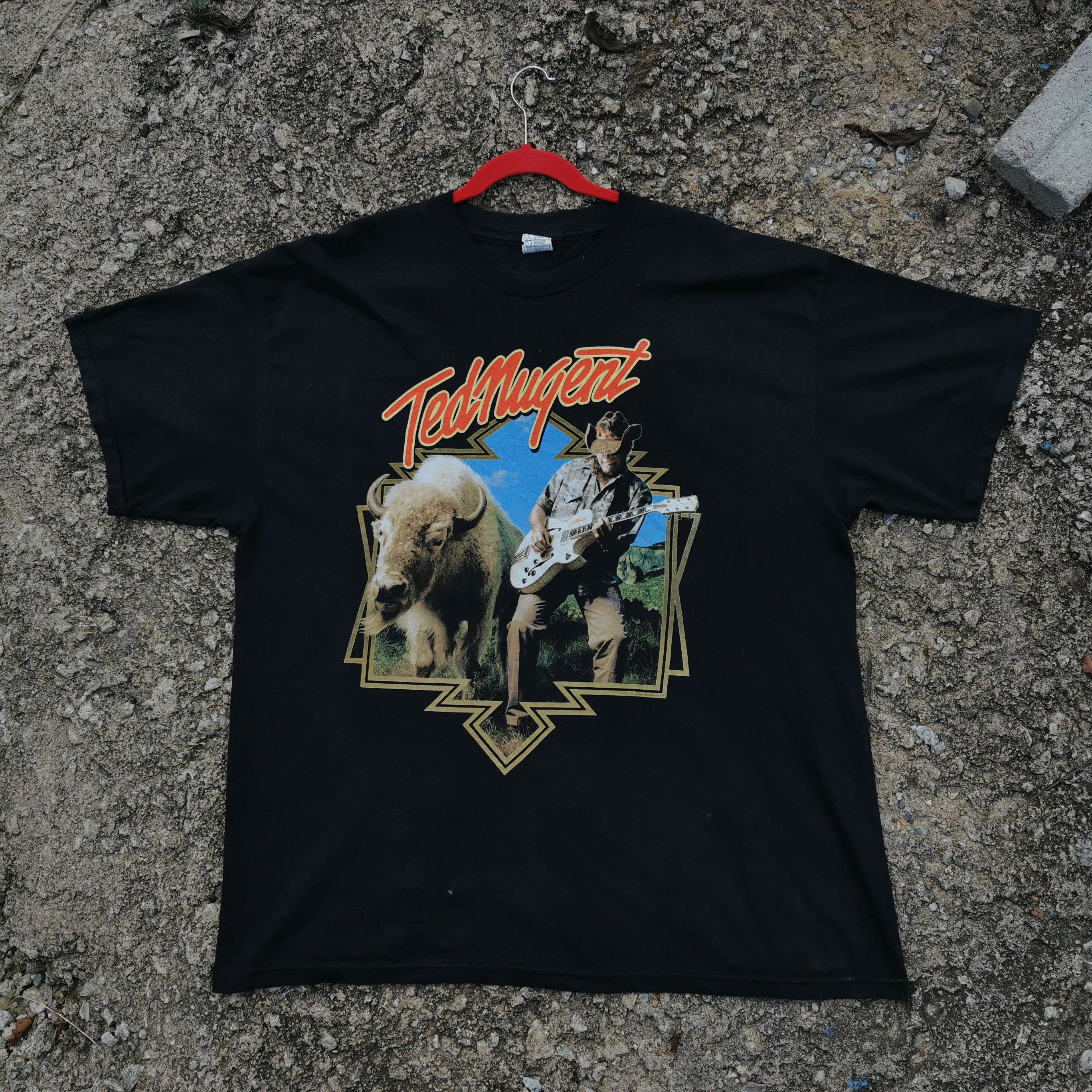 Band Tees × Vintage Vintage band ted nugent tour 2011 tee Size US XXL / EU 58 / 5 - 1 Thumbnail
