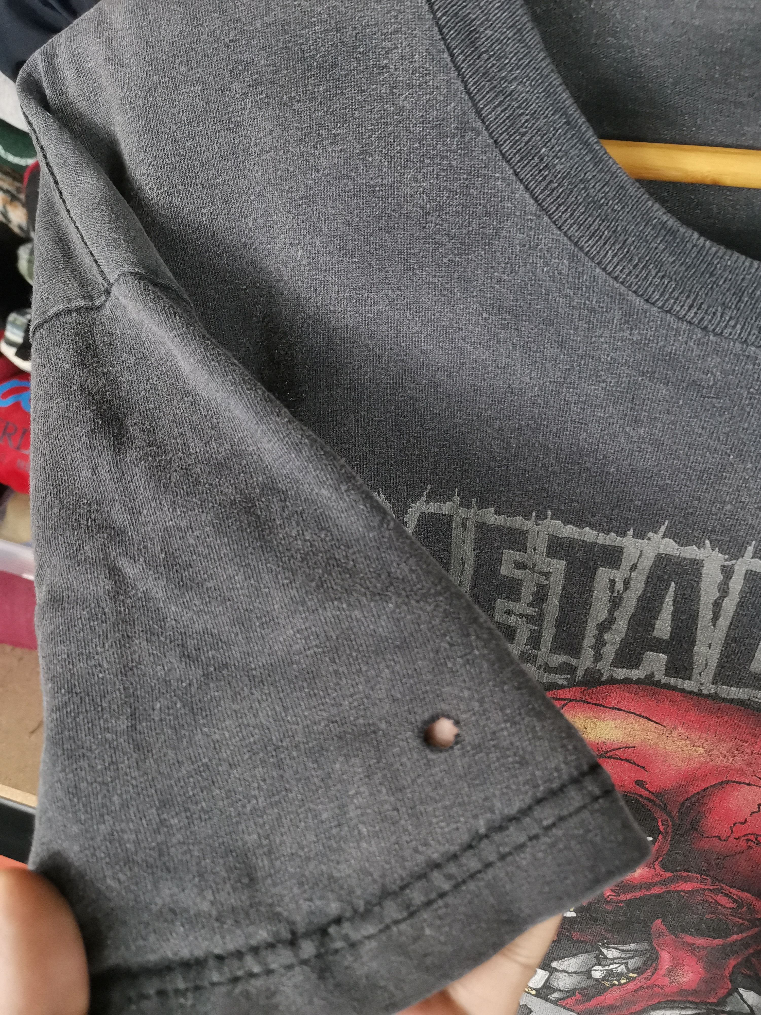 Metallica Vintage Metallica Pushead Tour 2004 Tshirt Sun Faded Size US XL / EU 56 / 4 - 6 Thumbnail
