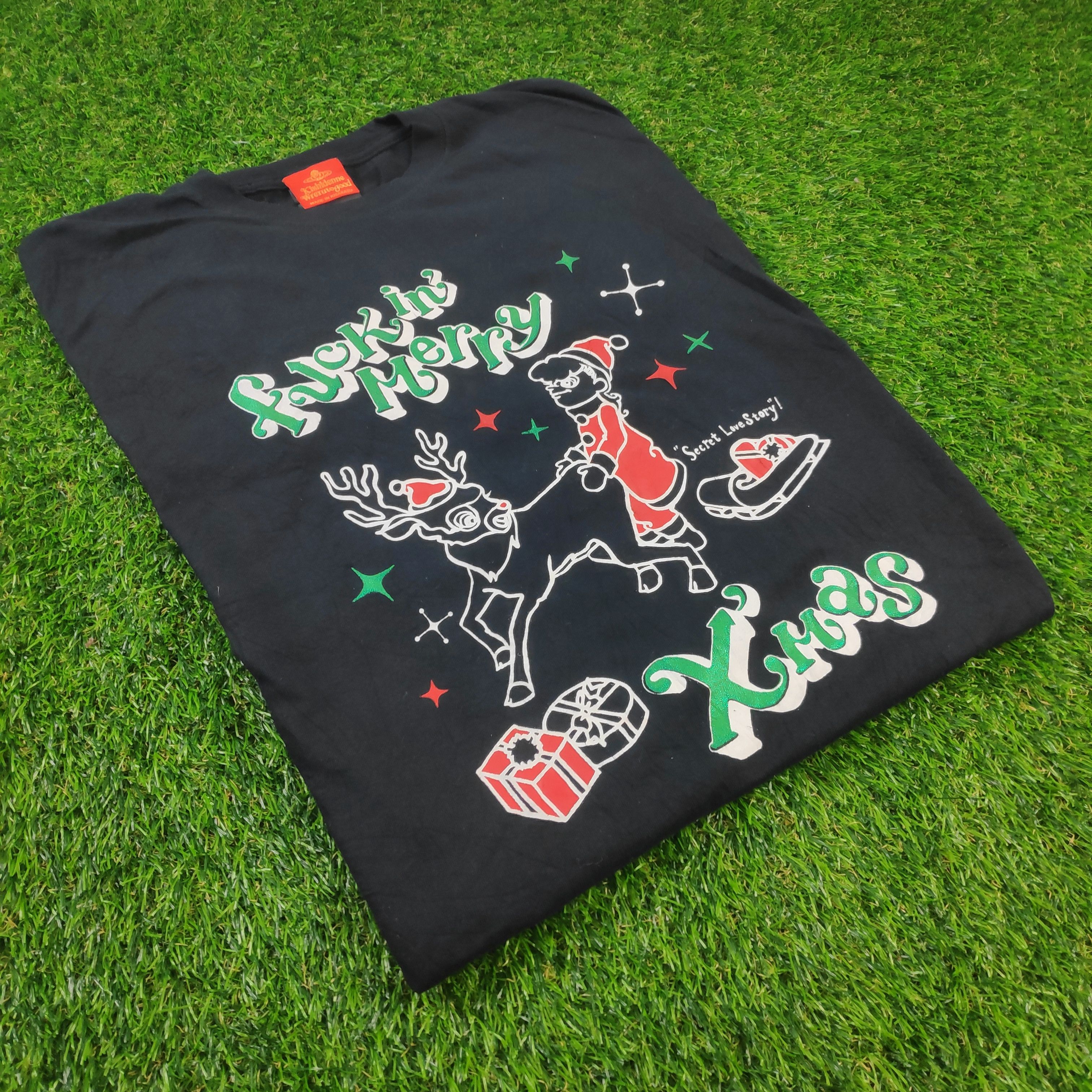 Japanese Brand Kishidenne Wrerutogood Fuckin in Xmas Size US M / EU 48-50 / 2 - 1 Thumbnail