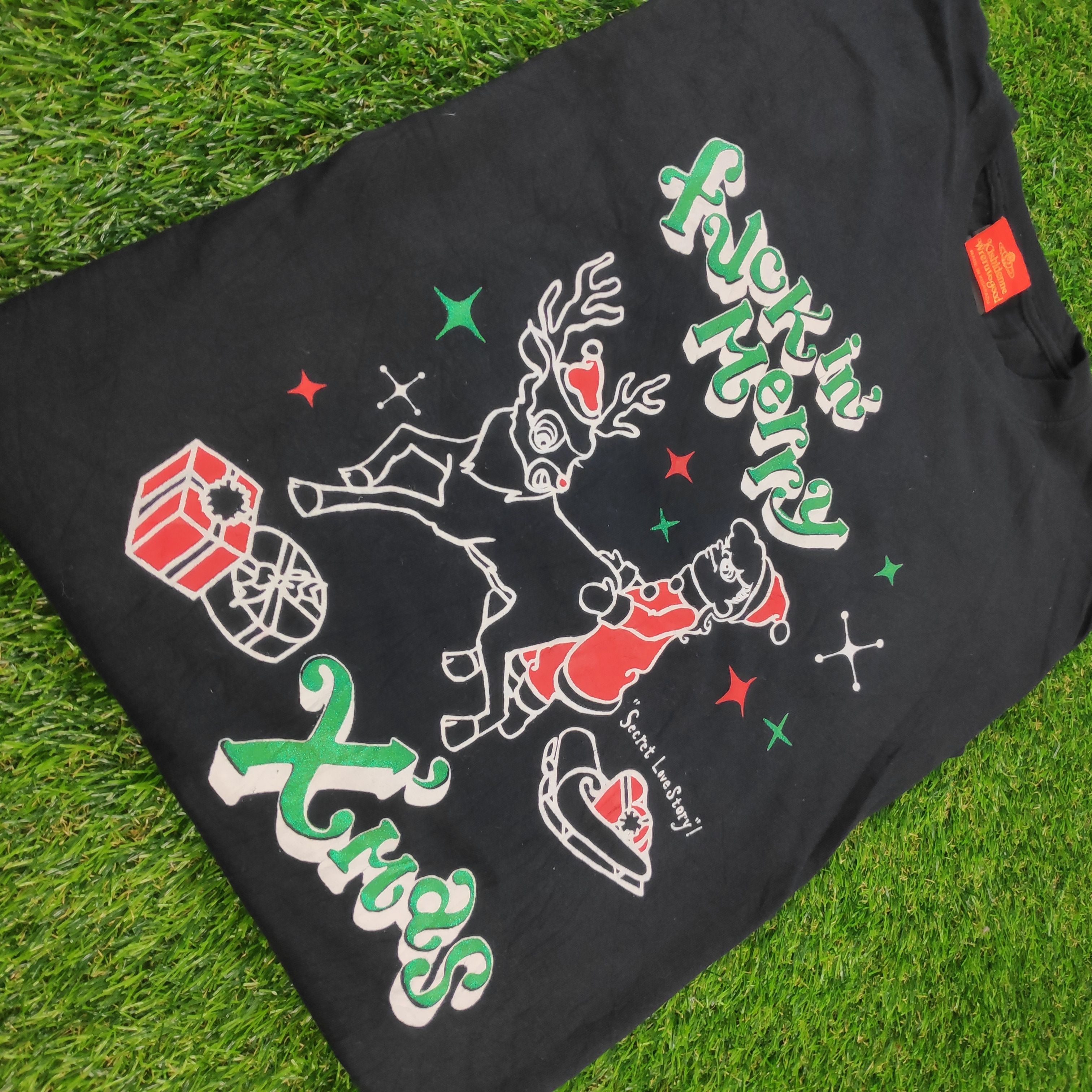 Japanese Brand Kishidenne Wrerutogood Fuckin in Xmas Size US M / EU 48-50 / 2 - 4 Thumbnail