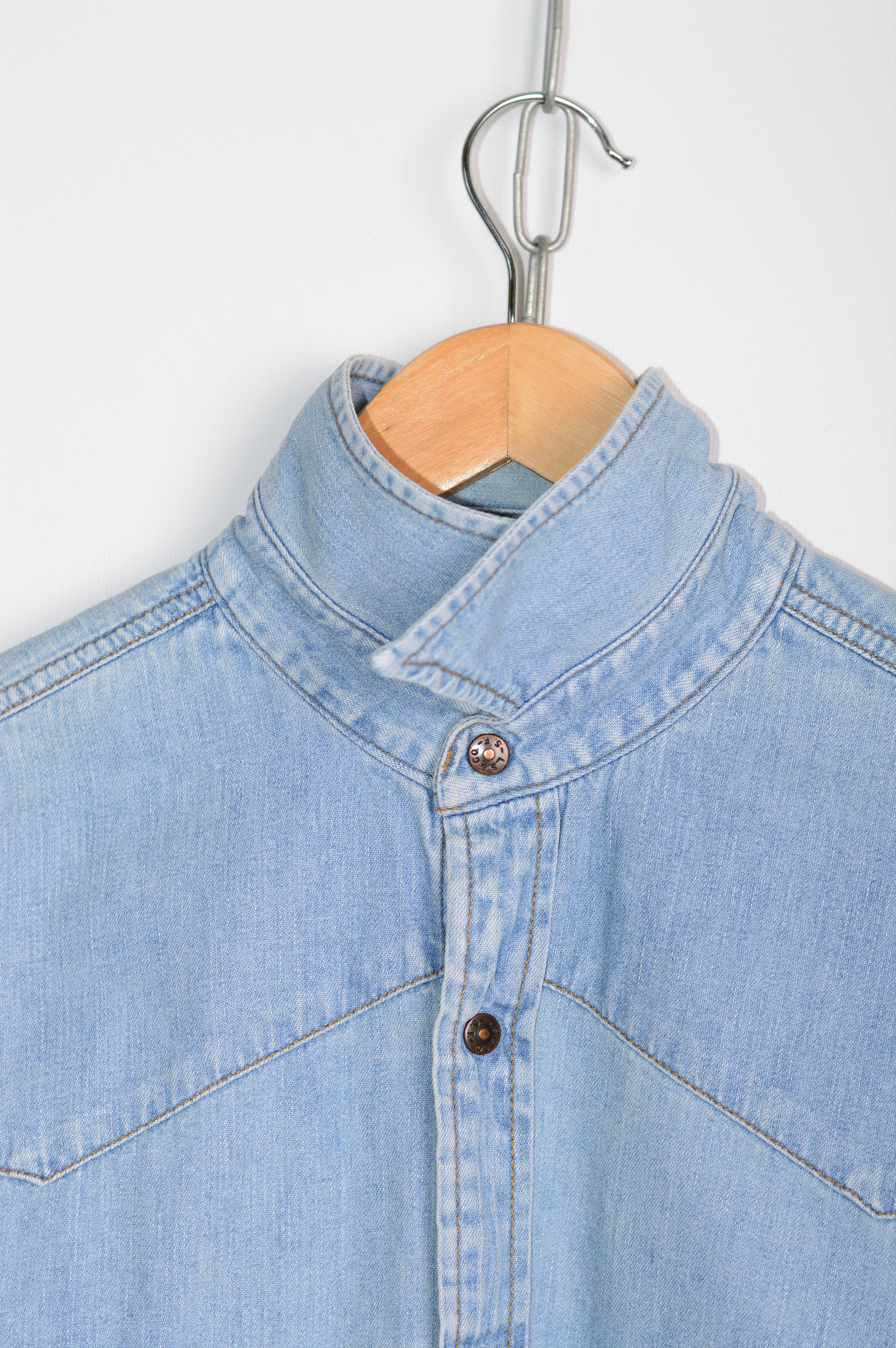 Levi's × Vintage Vintage Levis Denim Jeans Shirt Size US M / EU 48-50 / 2 - 8 Thumbnail