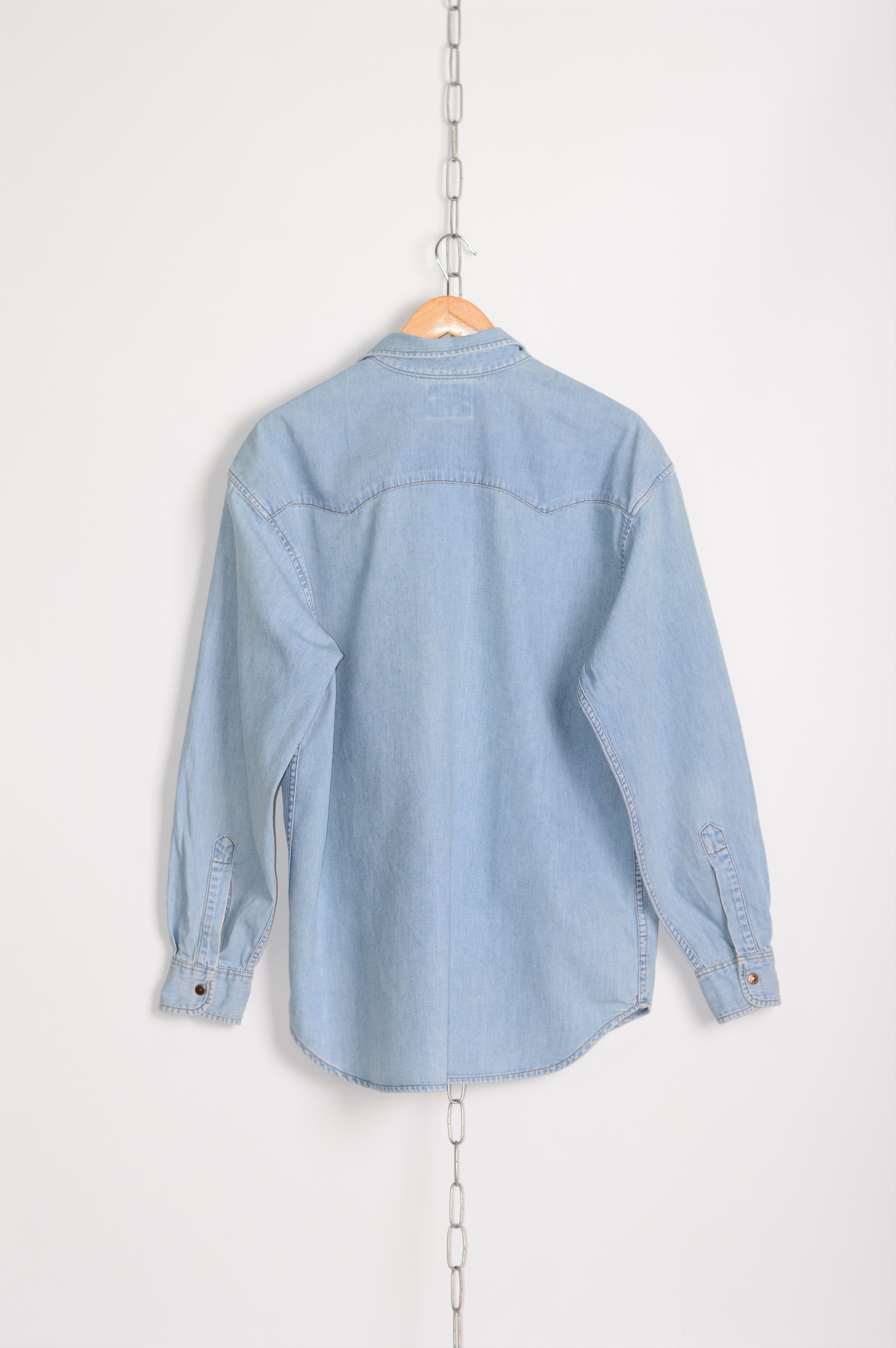 Levi's × Vintage Vintage Levis Denim Jeans Shirt Size US M / EU 48-50 / 2 - 5 Thumbnail