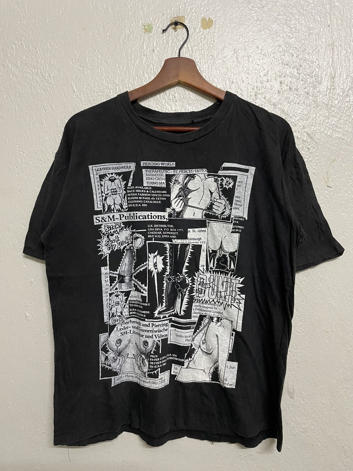 Seditionaries Vintage 90s Bondage Seditionaries Tee Size US L / EU 52-54 / 3 - 1 Thumbnail