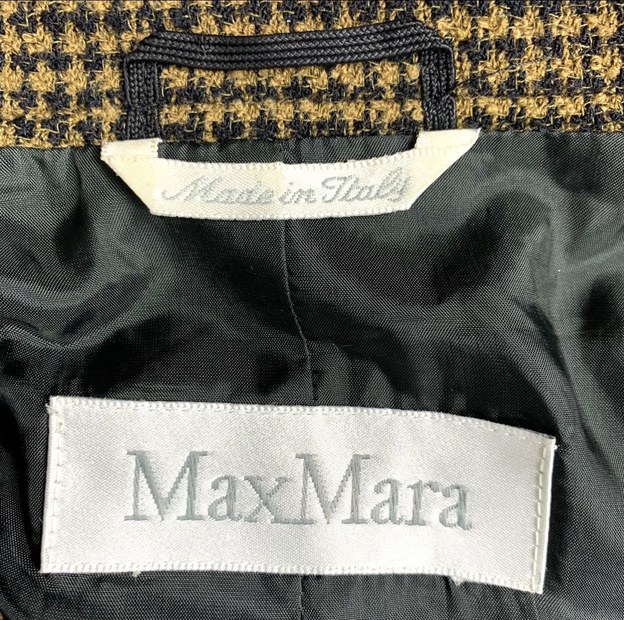 Max Mara Vintage Max Mara Monogram Wool Double Breasted Coat Size 38 Size M / US 6-8 / IT 42-44 - 9 Thumbnail