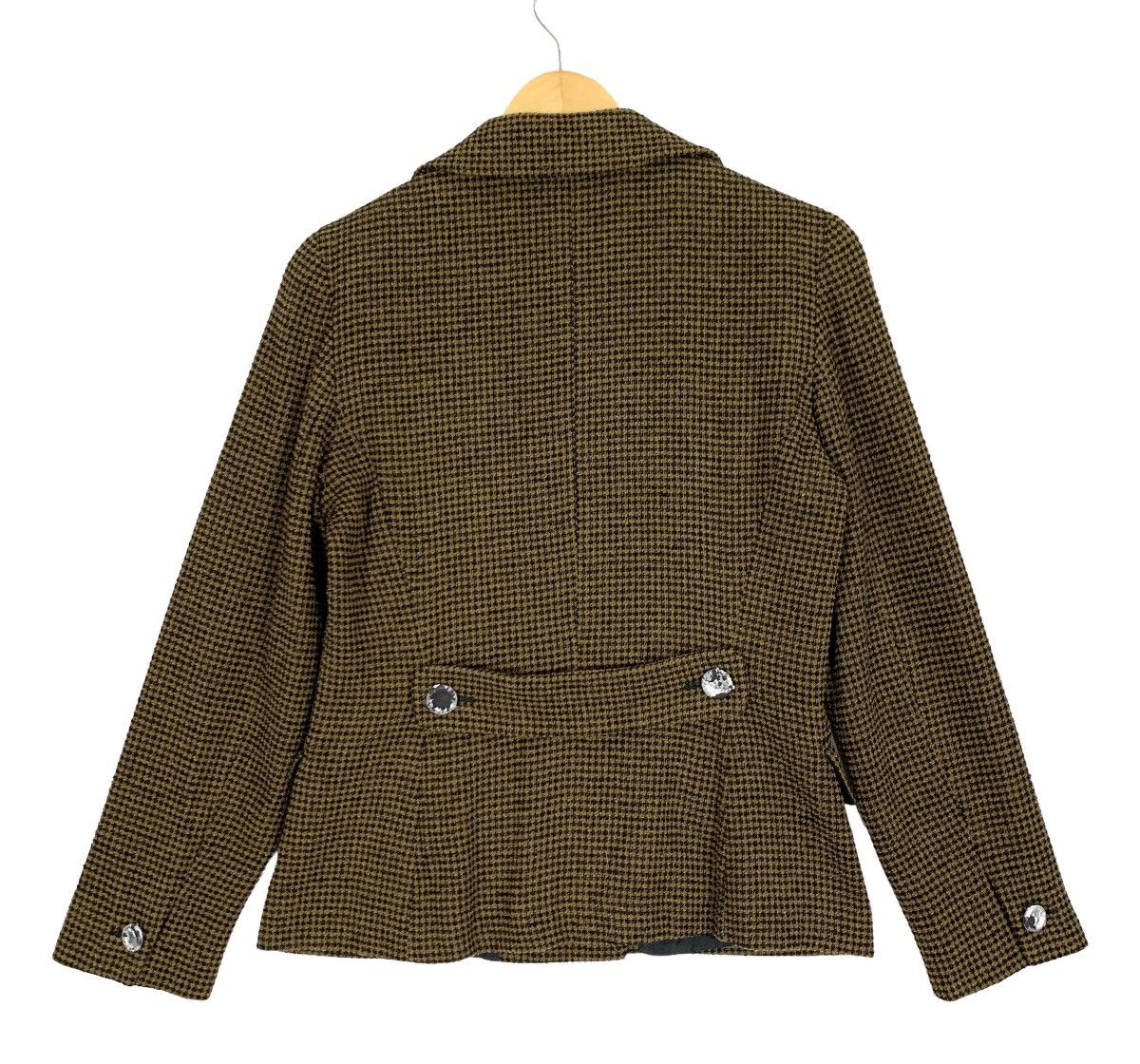 Max Mara Vintage Max Mara Monogram Wool Double Breasted Coat Size 38 Size M / US 6-8 / IT 42-44 - 8 Thumbnail