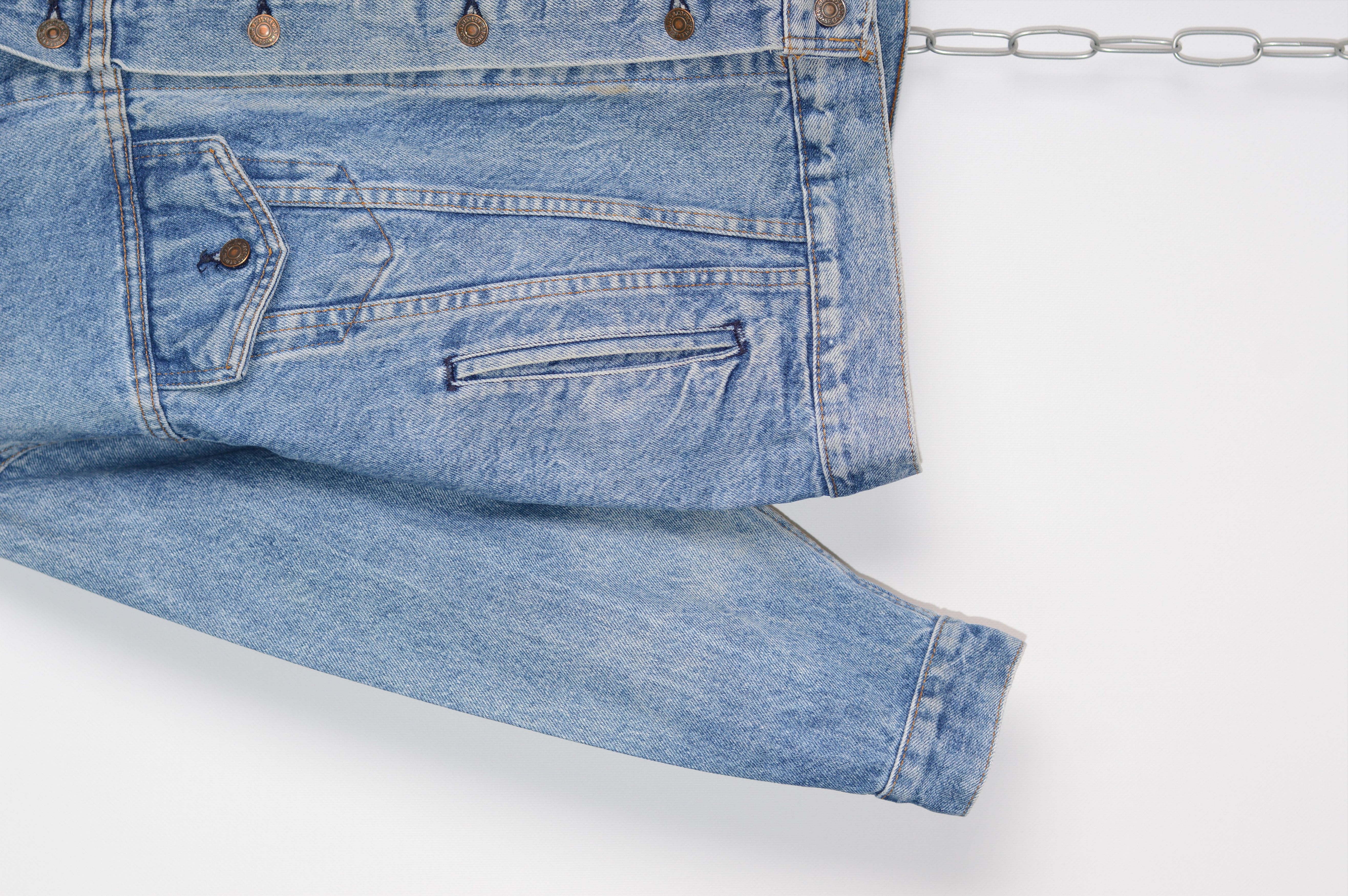 Levi's × Vintage Vintage Levis Denim Jeans Trucker Jacket Size US M / EU 48-50 / 2 - 5 Thumbnail