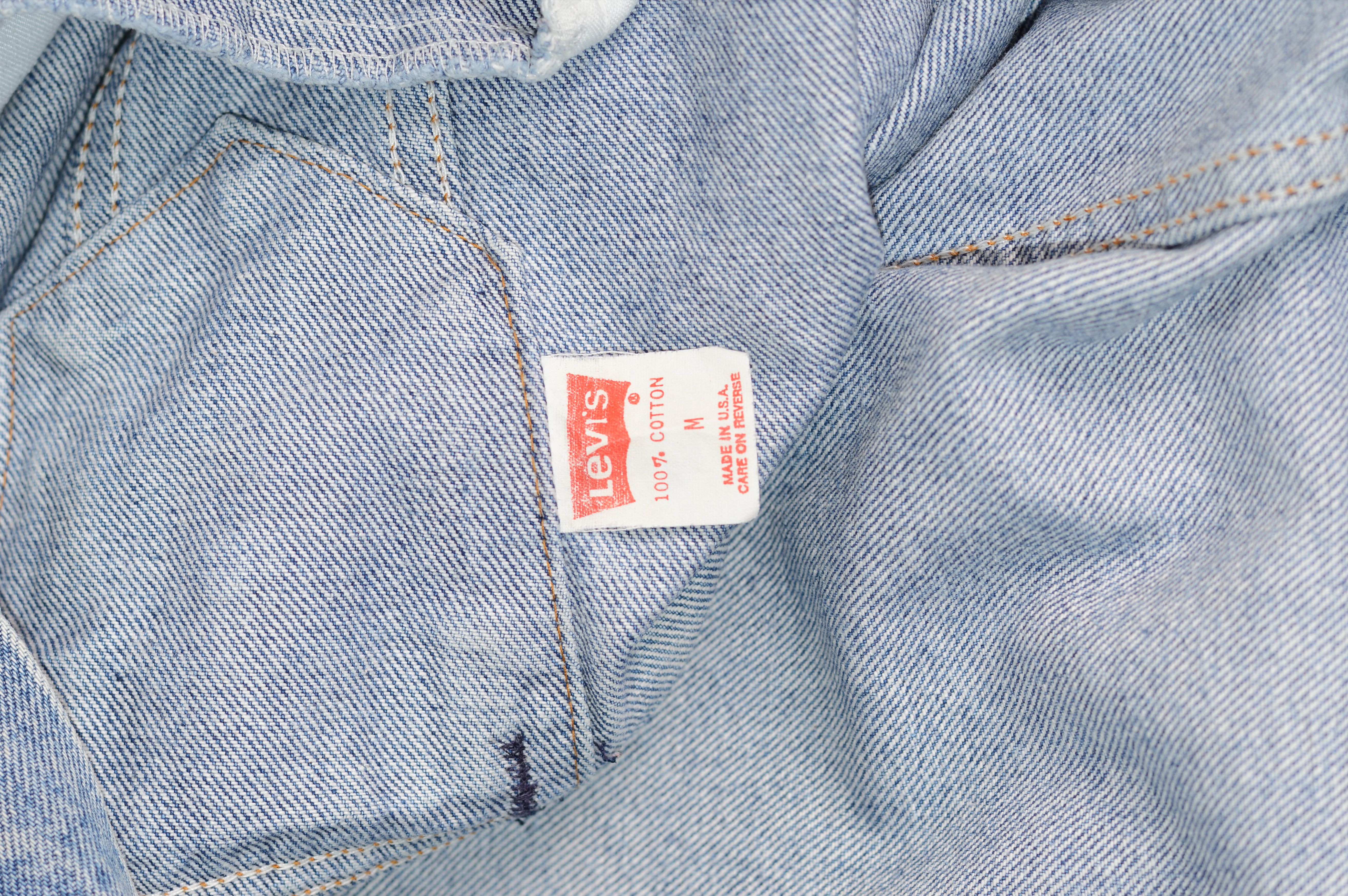 Levi's × Vintage Vintage Levis Denim Jeans Trucker Jacket Size US M / EU 48-50 / 2 - 14 Thumbnail