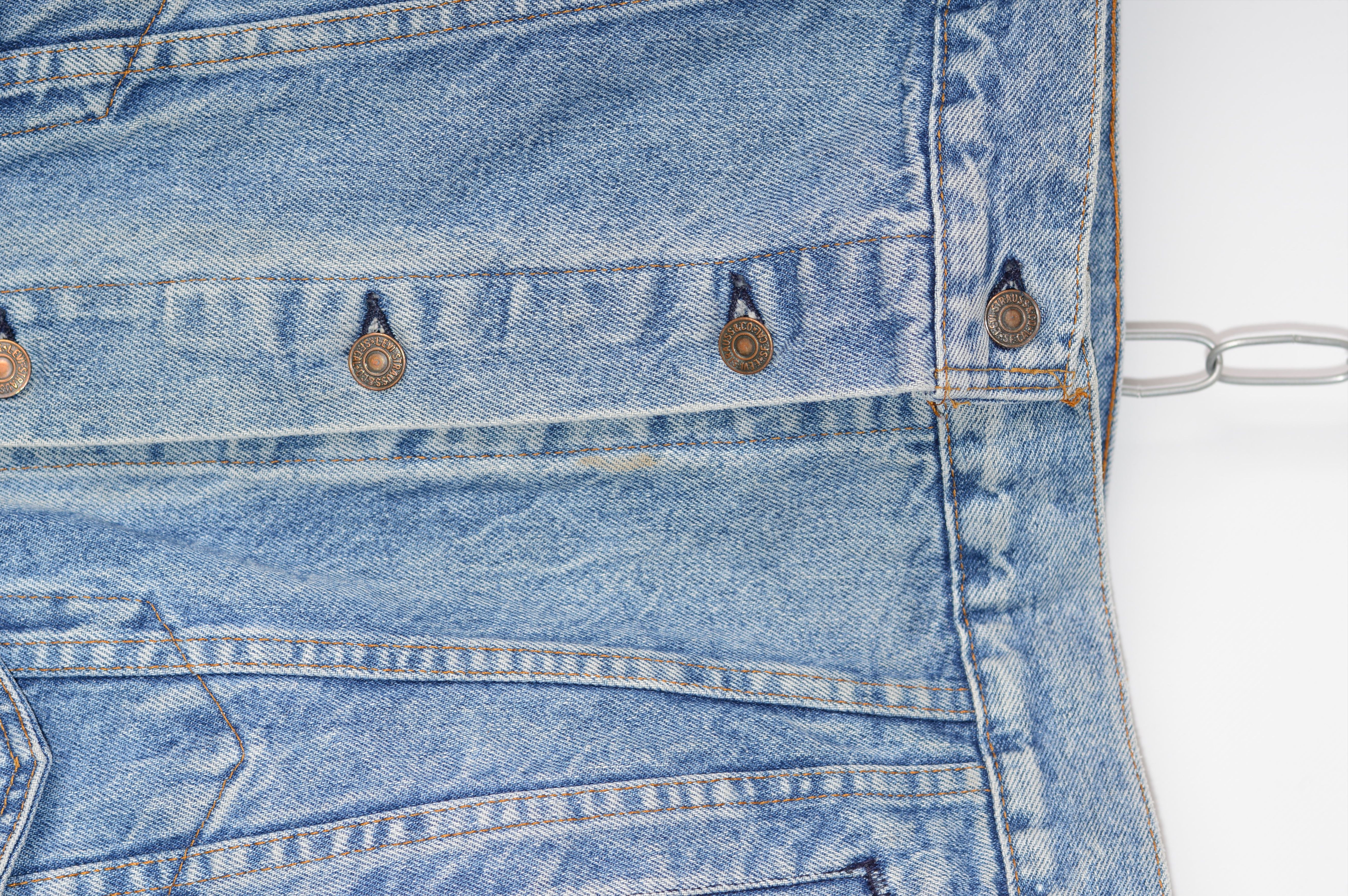 Levi's × Vintage Vintage Levis Denim Jeans Trucker Jacket Size US M / EU 48-50 / 2 - 11 Thumbnail