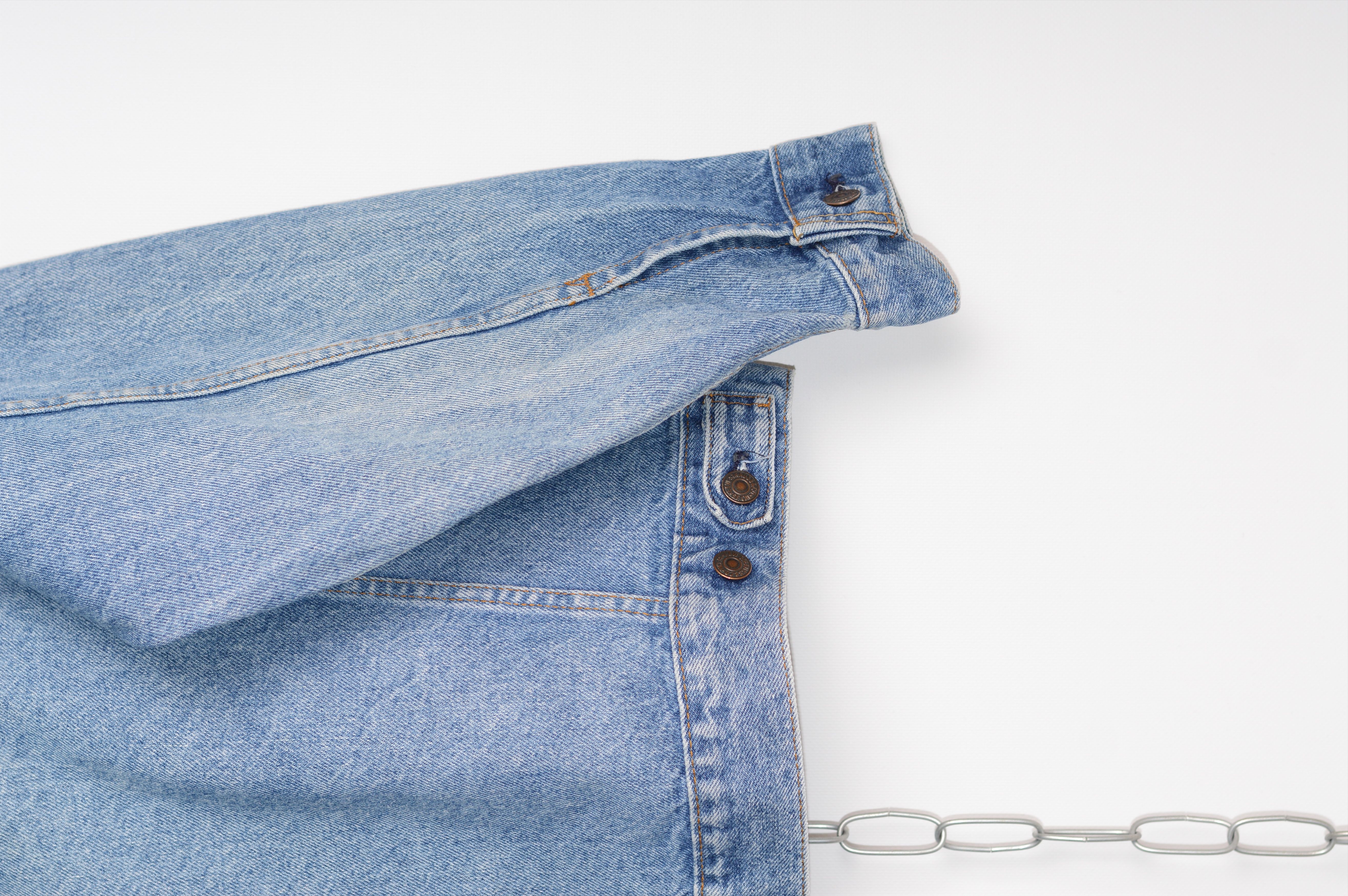 Levi's × Vintage Vintage Levis Denim Jeans Trucker Jacket Size US M / EU 48-50 / 2 - 8 Thumbnail