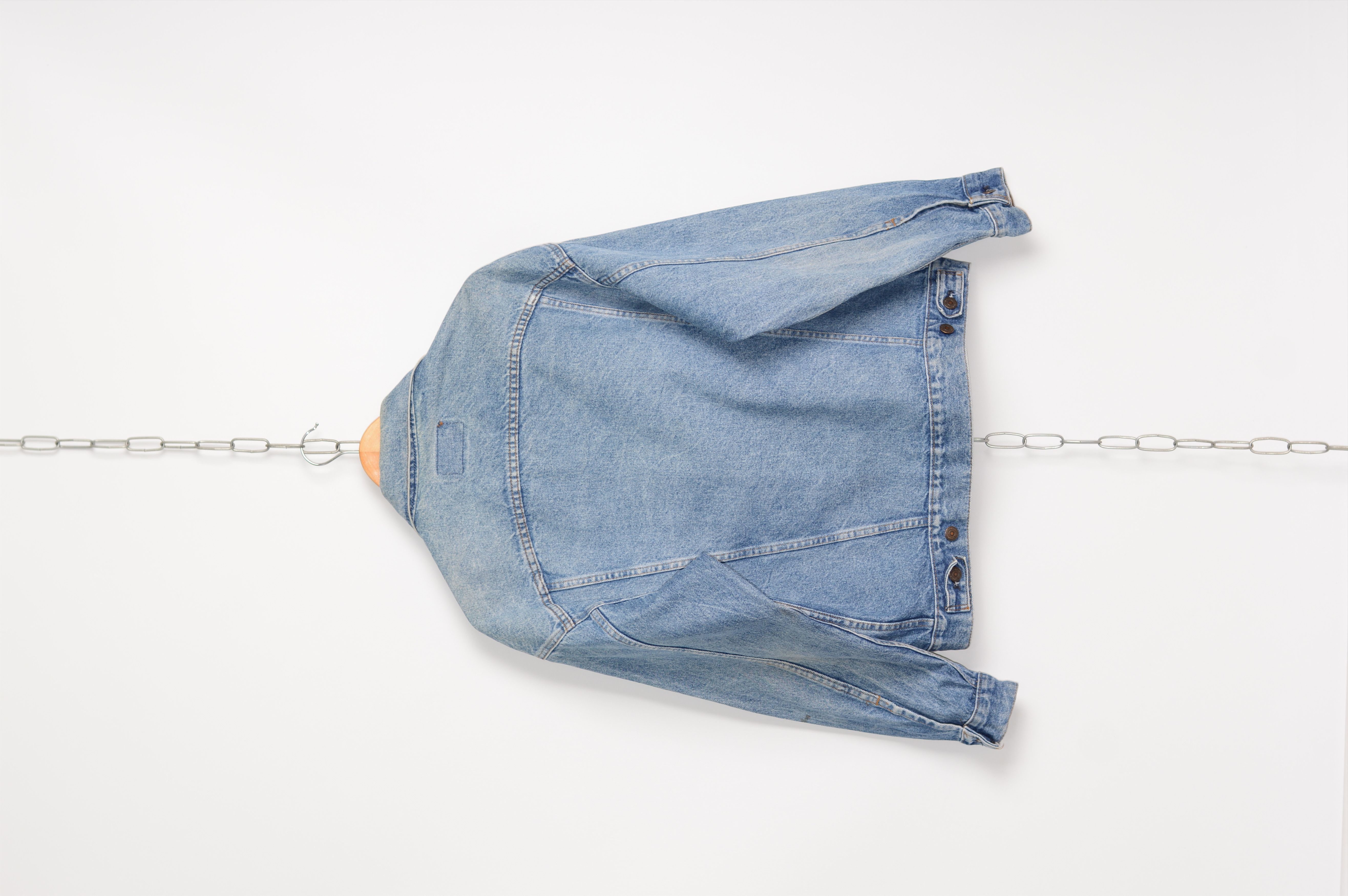 Levi's × Vintage Vintage Levis Denim Jeans Trucker Jacket Size US M / EU 48-50 / 2 - 7 Thumbnail