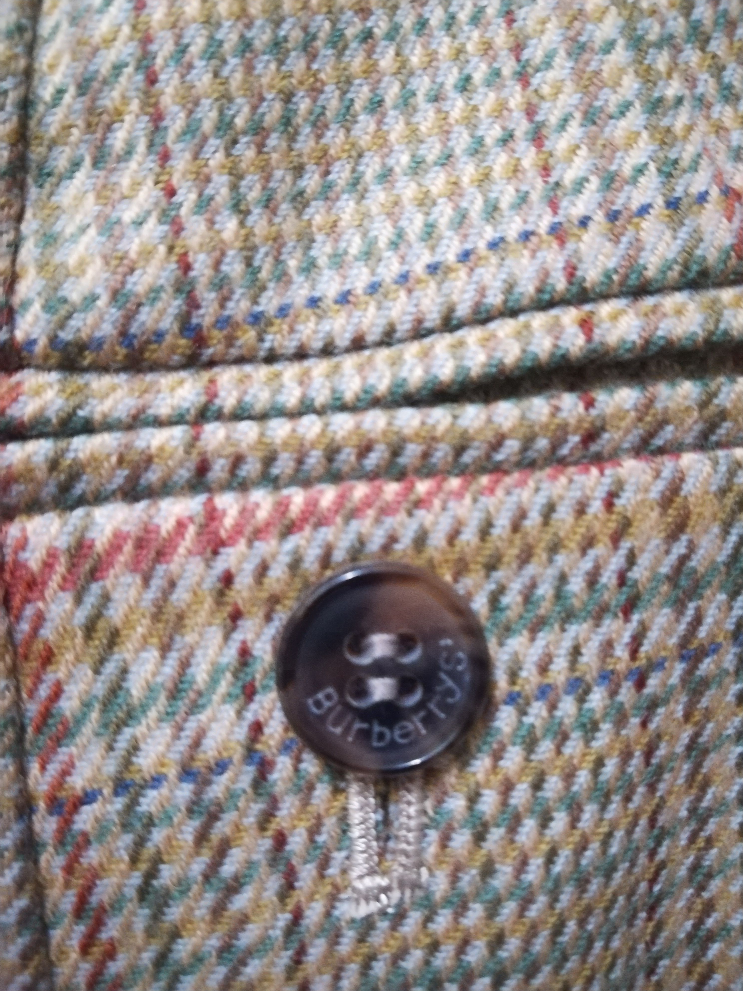 Burberry Burberrys Glen Plaid Wool Pants Size US 27 - 4 Thumbnail