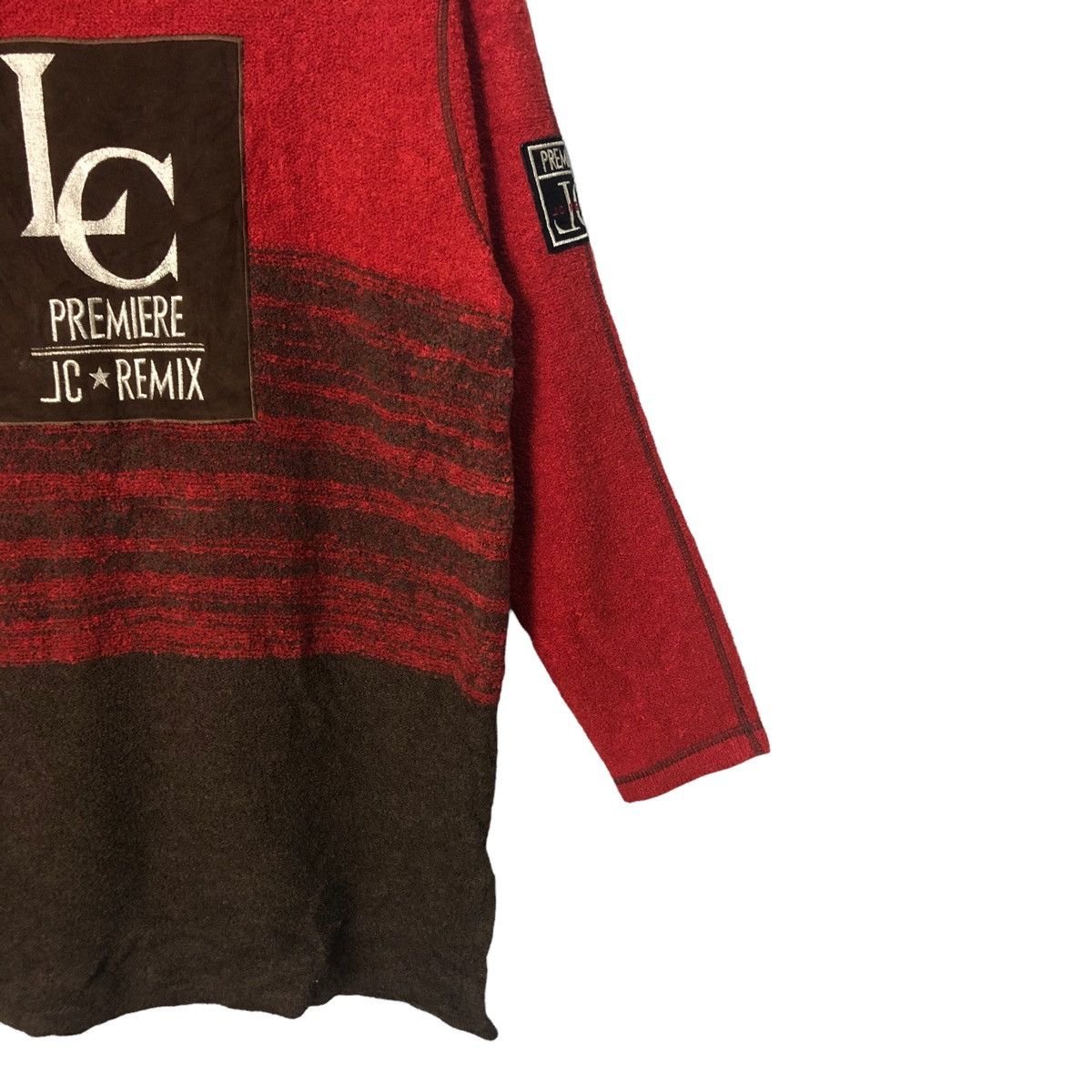 Aran Isles Knitwear Vintage LC Remix Big Logo Crewneck Knitwear Sweater Size US M / EU 48-50 / 2 - 2 Thumbnail