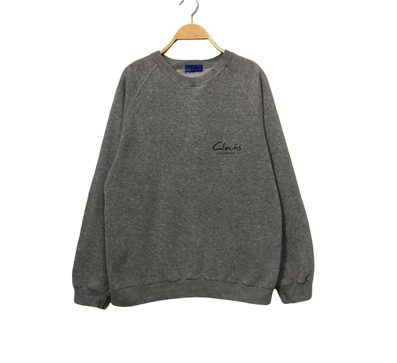 Japanese Brand Vintage Unbranded Clocks Of Scotland Sweater Sweatshirt Size US M / EU 48-50 / 2 - 1 Thumbnail