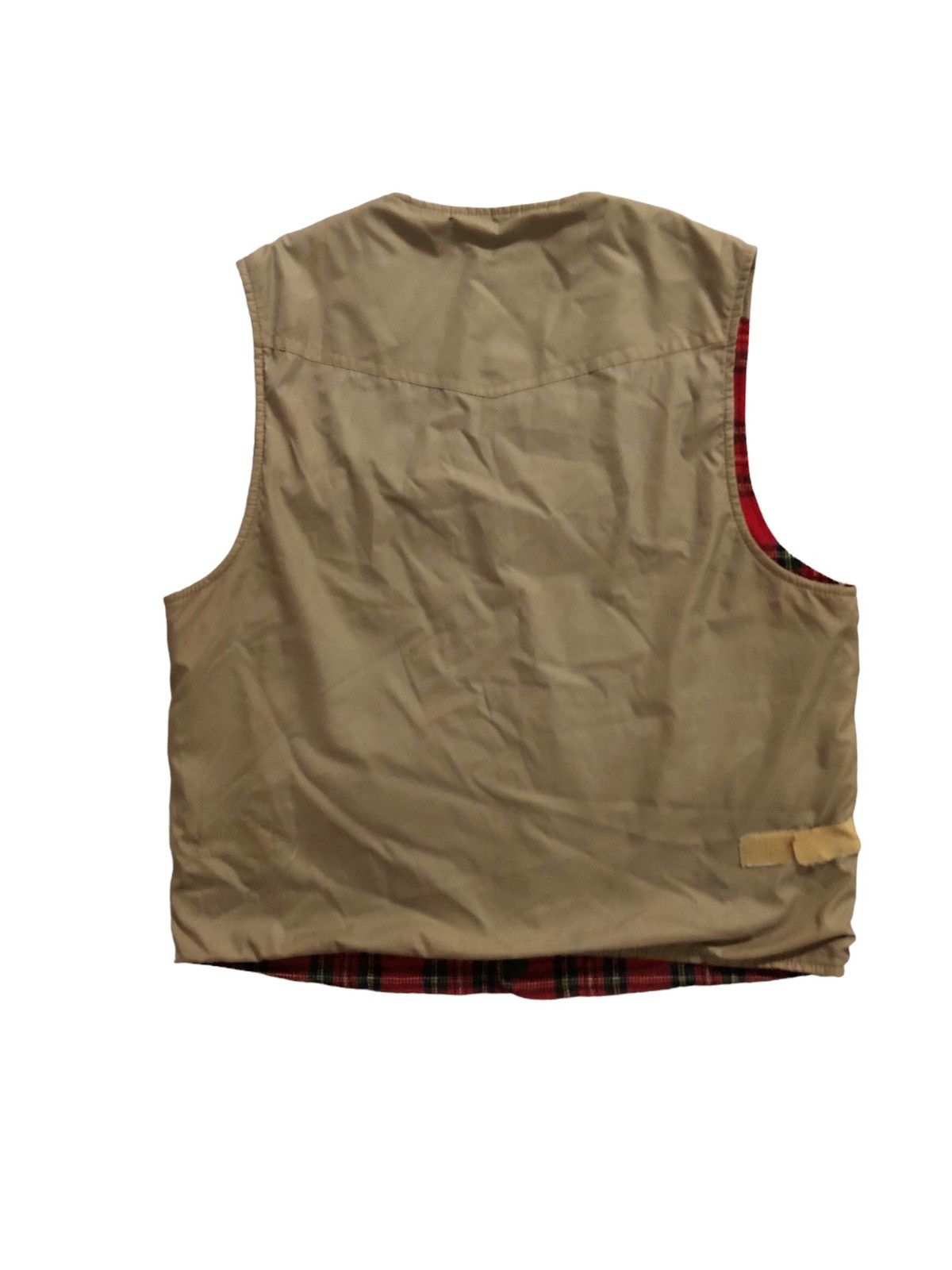 Japanese Brand × Vintage Vintage Musshu Riversible Multy Pocket Vests Size US M / EU 48-50 / 2 - 2 Thumbnail