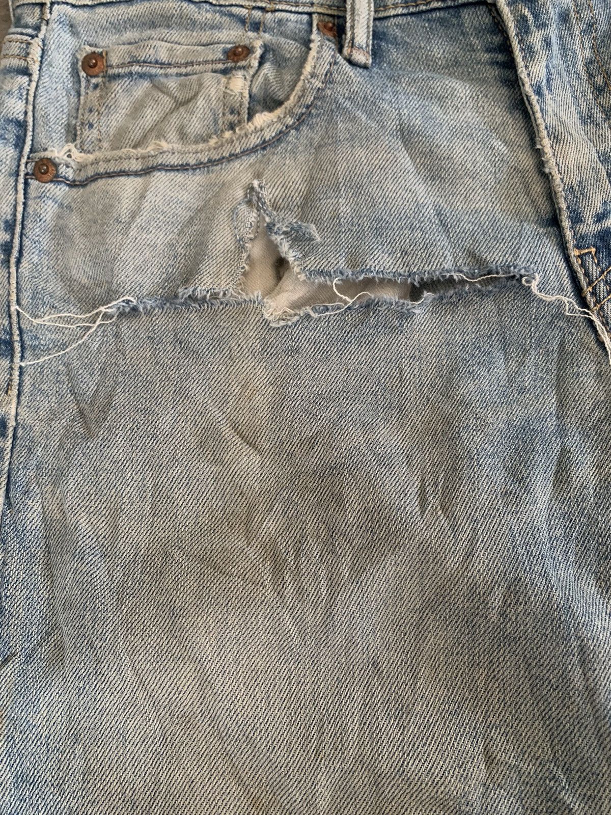 Levi's Vintage Levis 511 Faded Blue Jeans Size US 29 - 5 Thumbnail