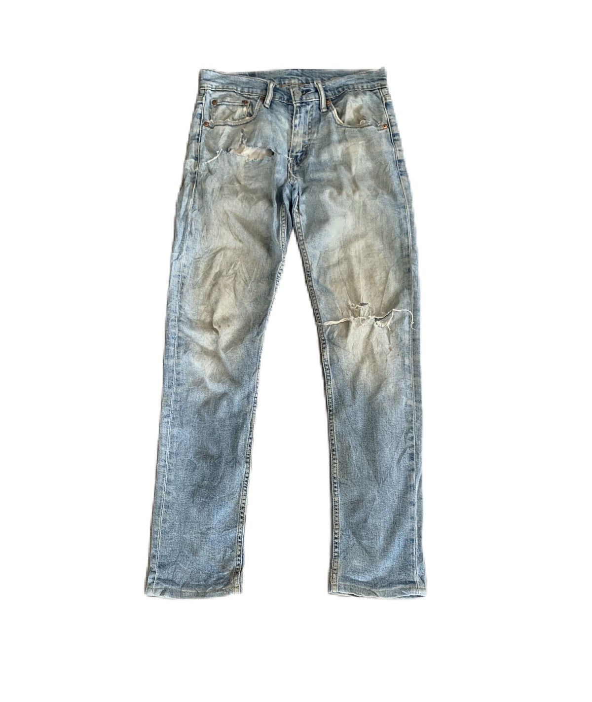Levi's Vintage Levis 511 Faded Blue Jeans Size US 29 - 1 Thumbnail