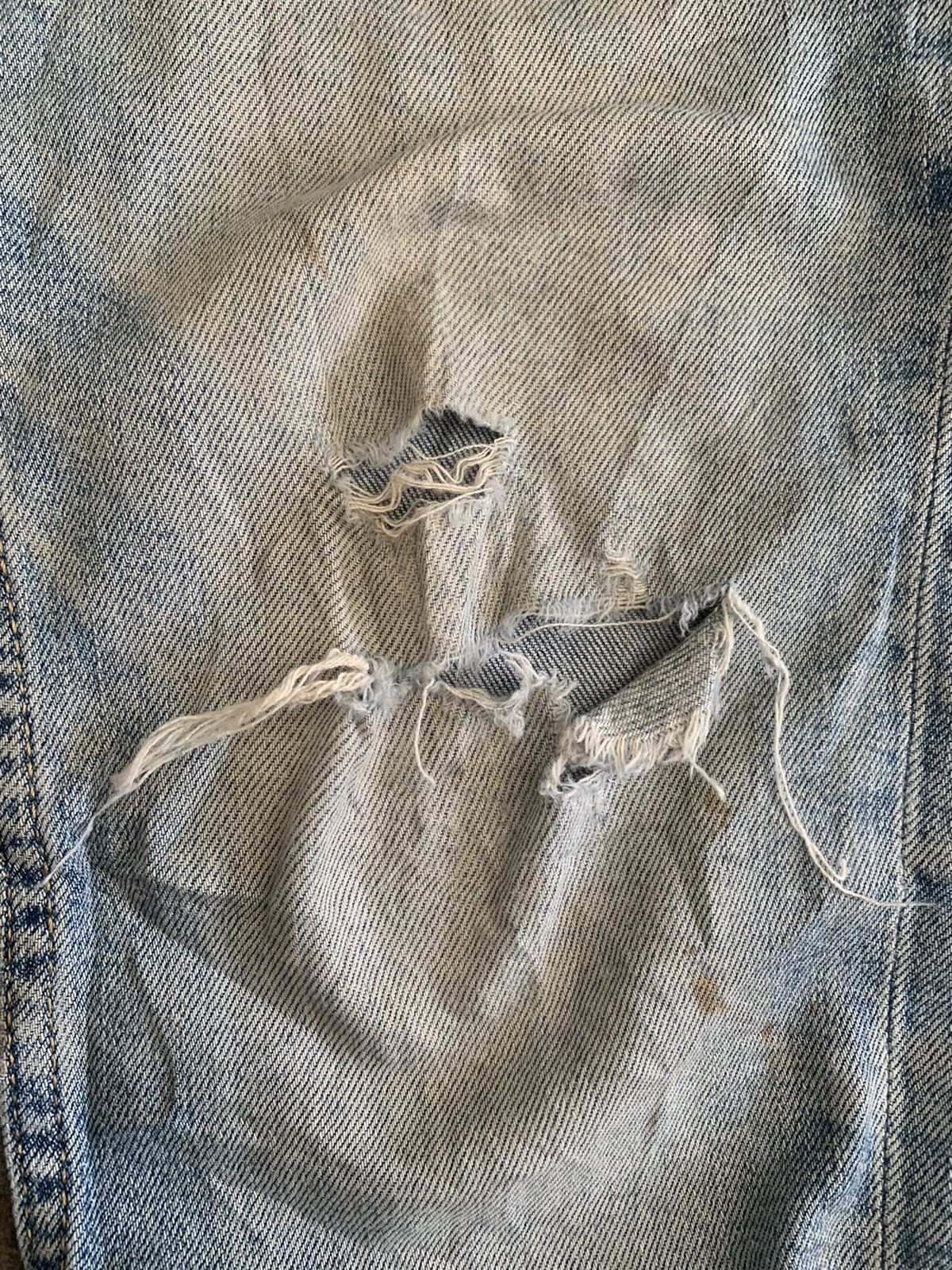 Levi's Vintage Levis 511 Faded Blue Jeans Size US 29 - 6 Thumbnail