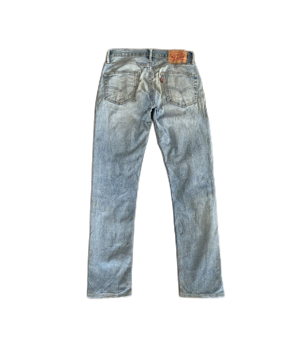 Levi's Vintage Levis 511 Faded Blue Jeans Size US 29 - 2 Thumbnail