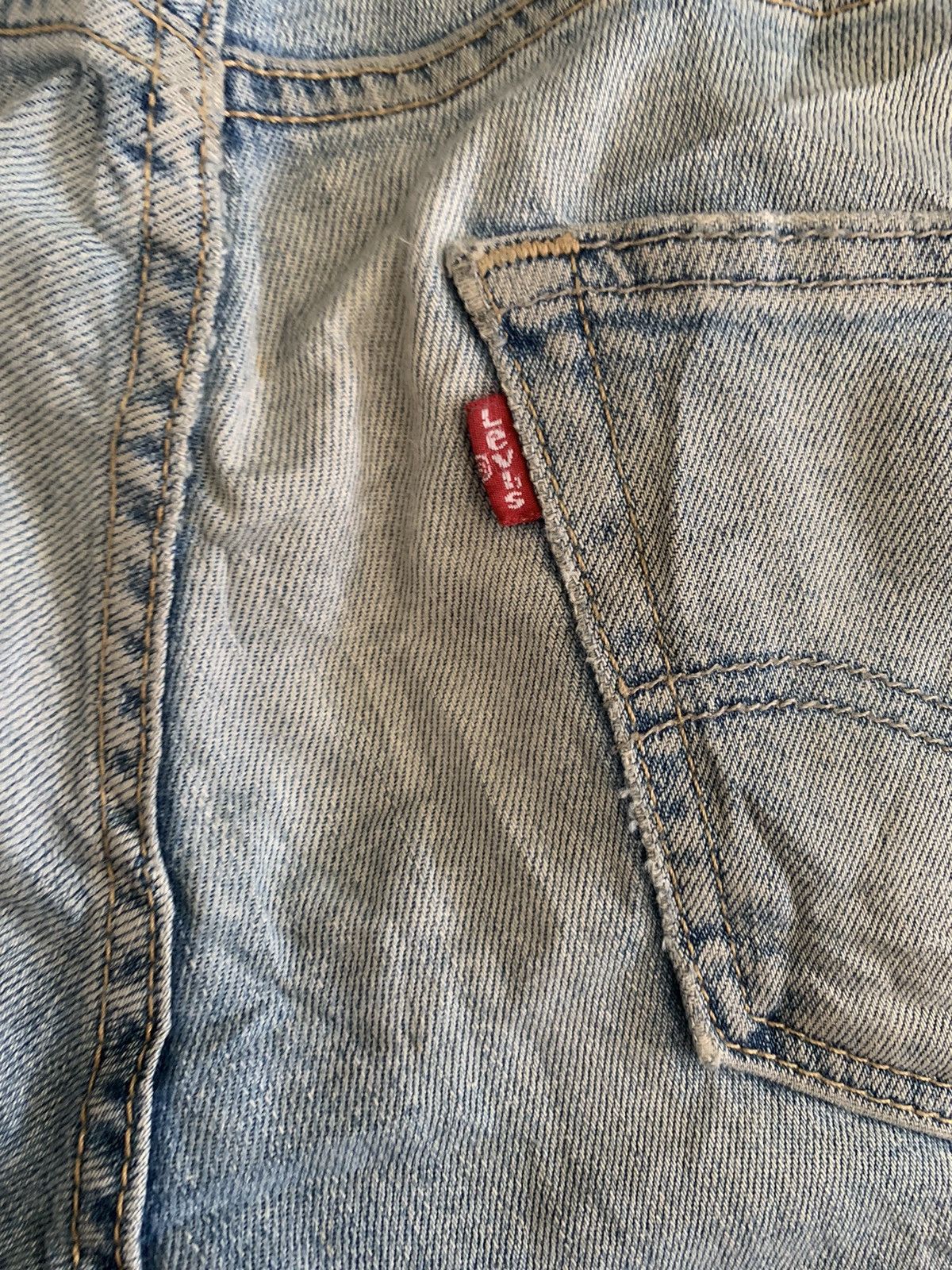 Levi's Vintage Levis 511 Faded Blue Jeans Size US 29 - 4 Thumbnail