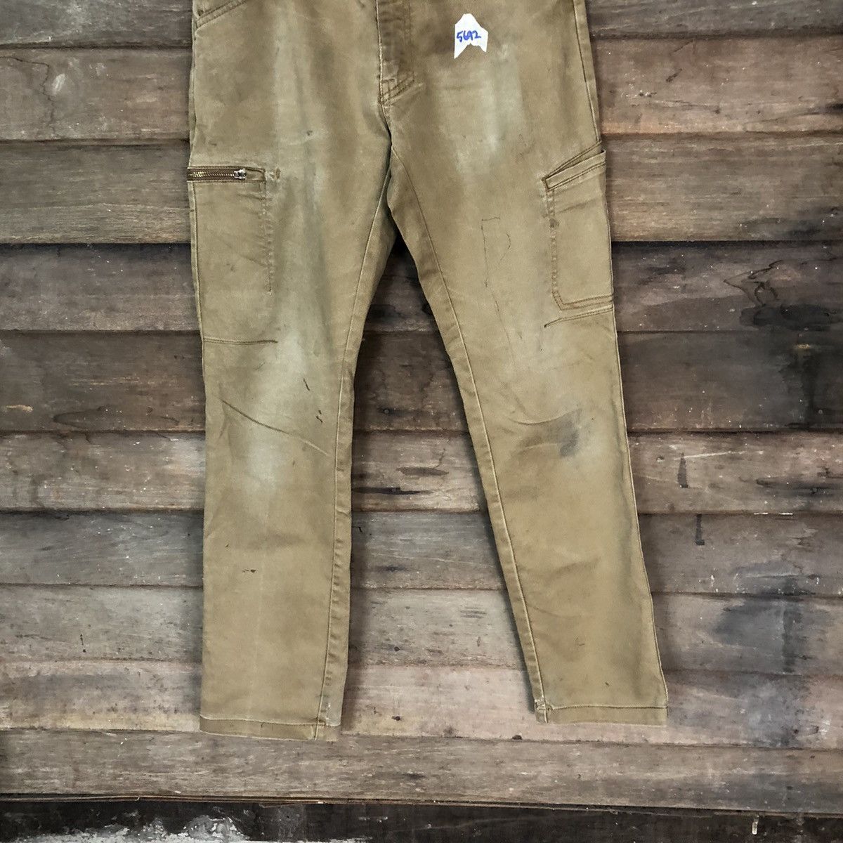 Faded Glory × Japanese Brand Field Core Brown multi pocket tactical cargo Pants #5692 Size US 30 / EU 46 - 3 Thumbnail