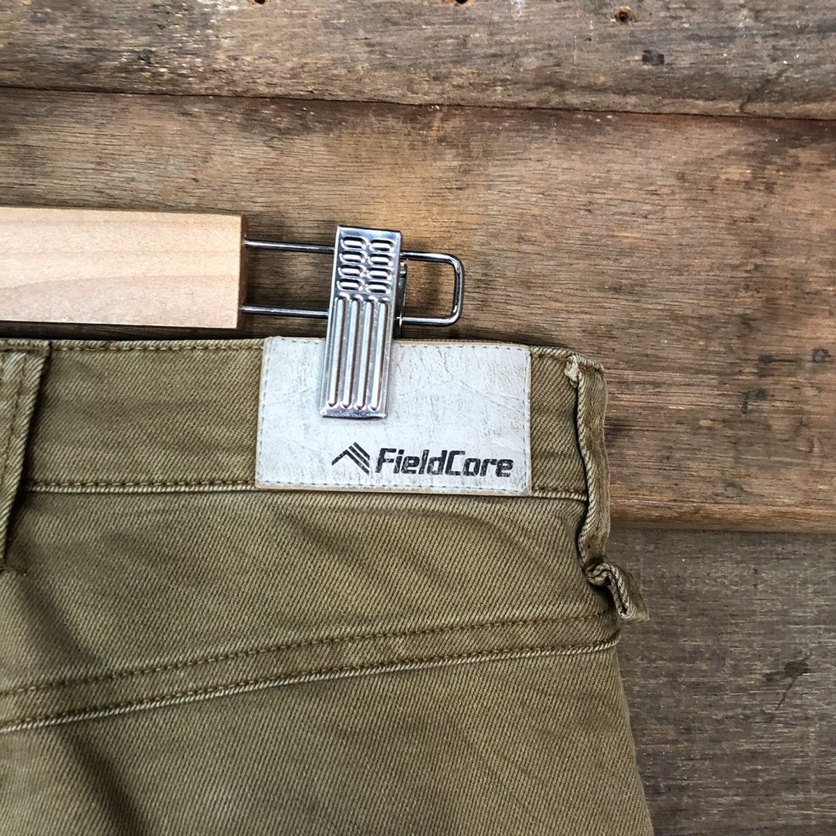 Faded Glory × Japanese Brand Field Core Brown multi pocket tactical cargo Pants #5692 Size US 30 / EU 46 - 16 Thumbnail