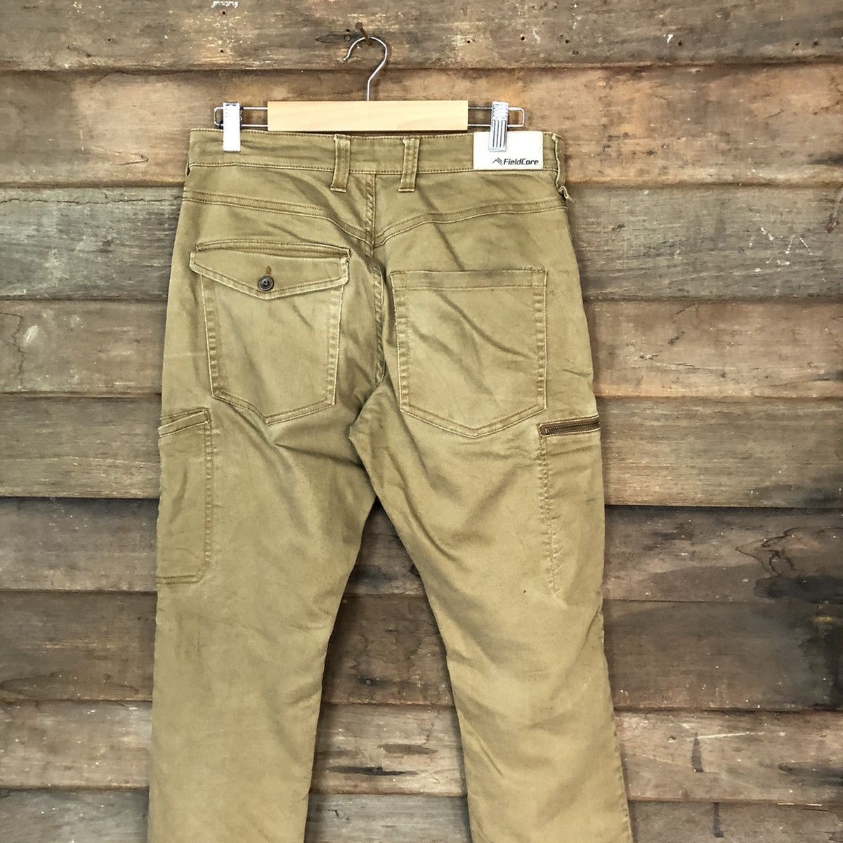 Faded Glory × Japanese Brand Field Core Brown multi pocket tactical cargo Pants #5692 Size US 30 / EU 46 - 12 Thumbnail