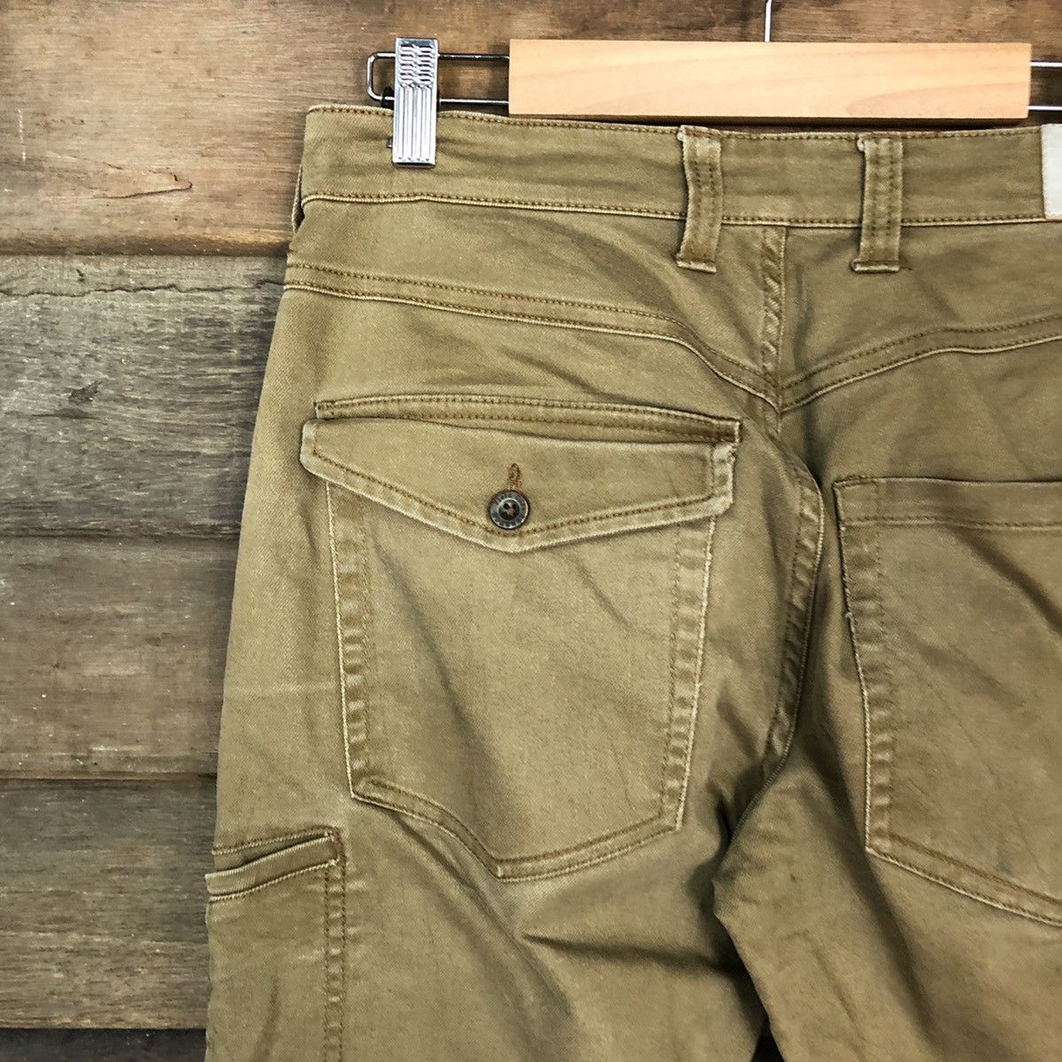 Faded Glory × Japanese Brand Field Core Brown multi pocket tactical cargo Pants #5692 Size US 30 / EU 46 - 14 Thumbnail