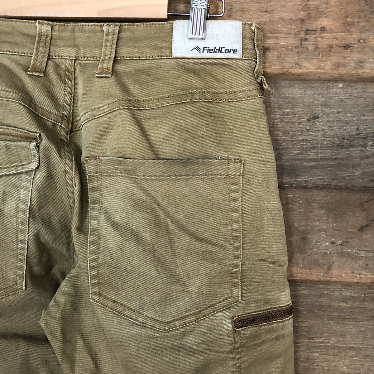 Faded Glory × Japanese Brand Field Core Brown multi pocket tactical cargo Pants #5692 Size US 30 / EU 46 - 15 Thumbnail