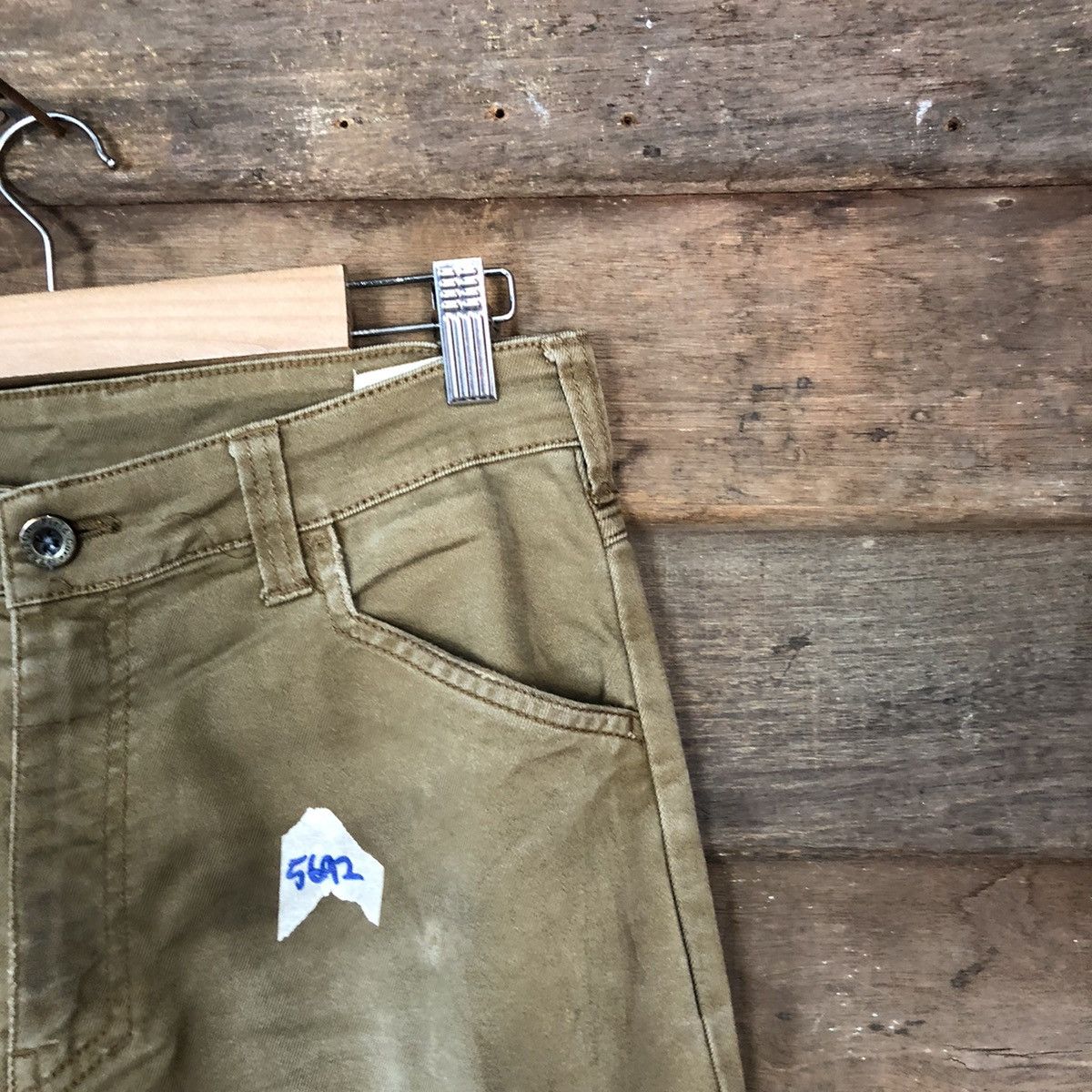 Faded Glory × Japanese Brand Field Core Brown multi pocket tactical cargo Pants #5692 Size US 30 / EU 46 - 5 Thumbnail